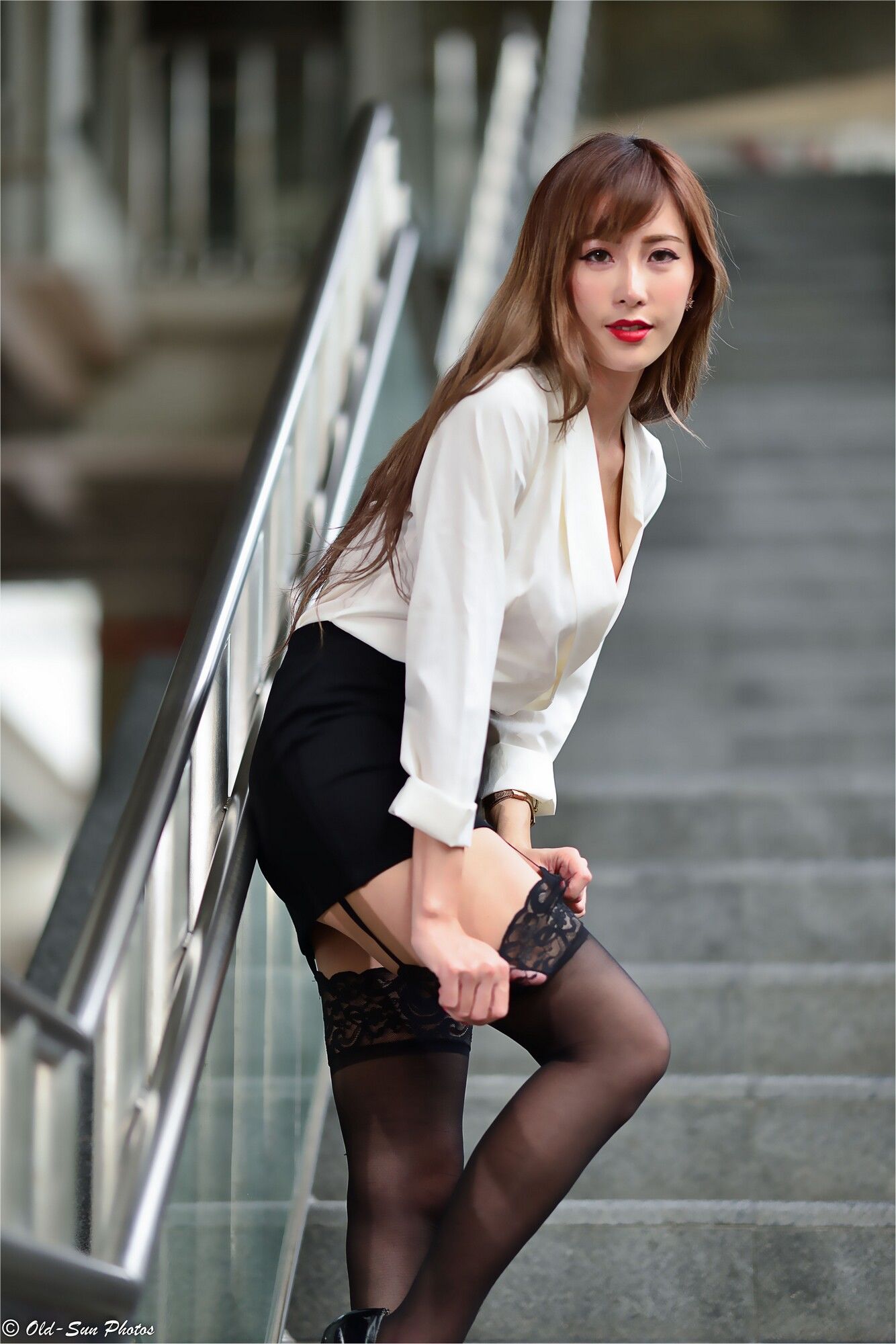 黄艾比Abbie《油廠國小OL外拍》-图30