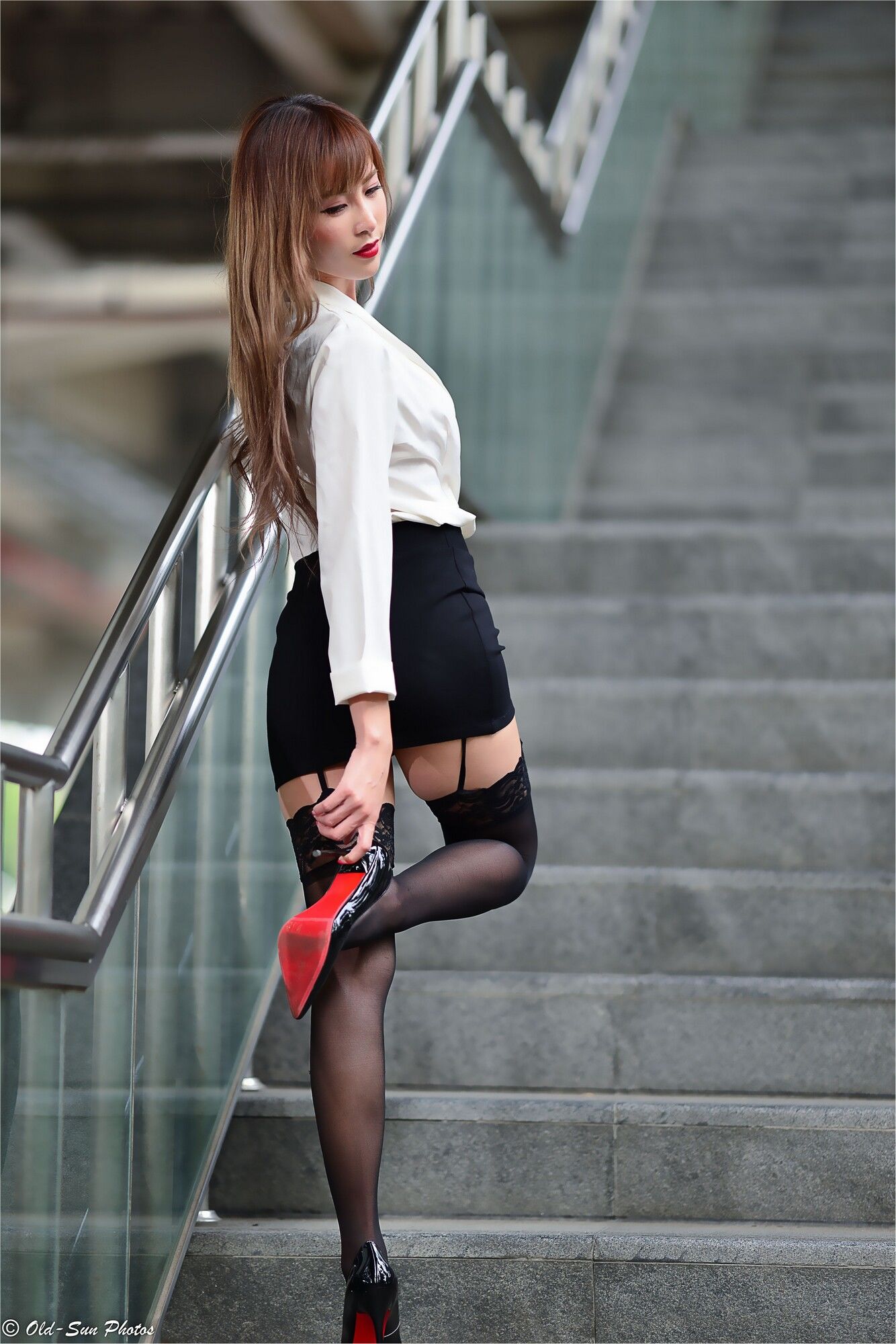 黄艾比Abbie《油廠國小OL外拍》-图43