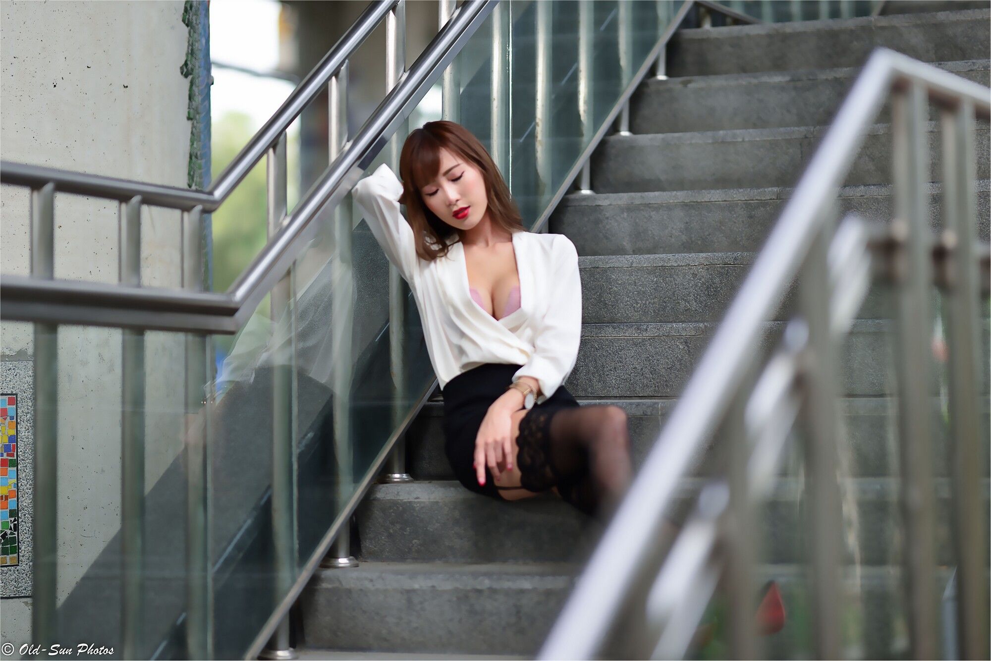 黄艾比Abbie《油廠國小OL外拍》-图52