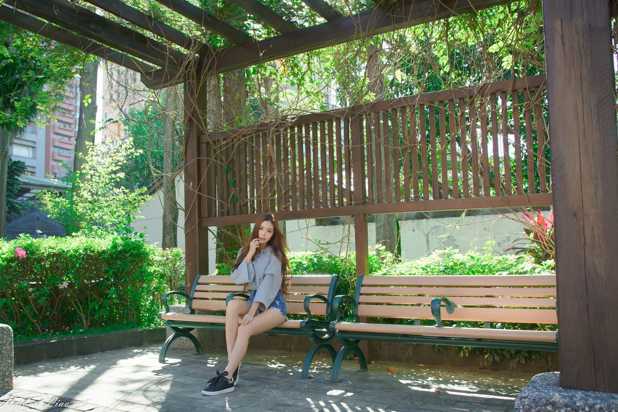 黄上晏Rubis《古亭站周邊~牛仔热裤街拍》-图44