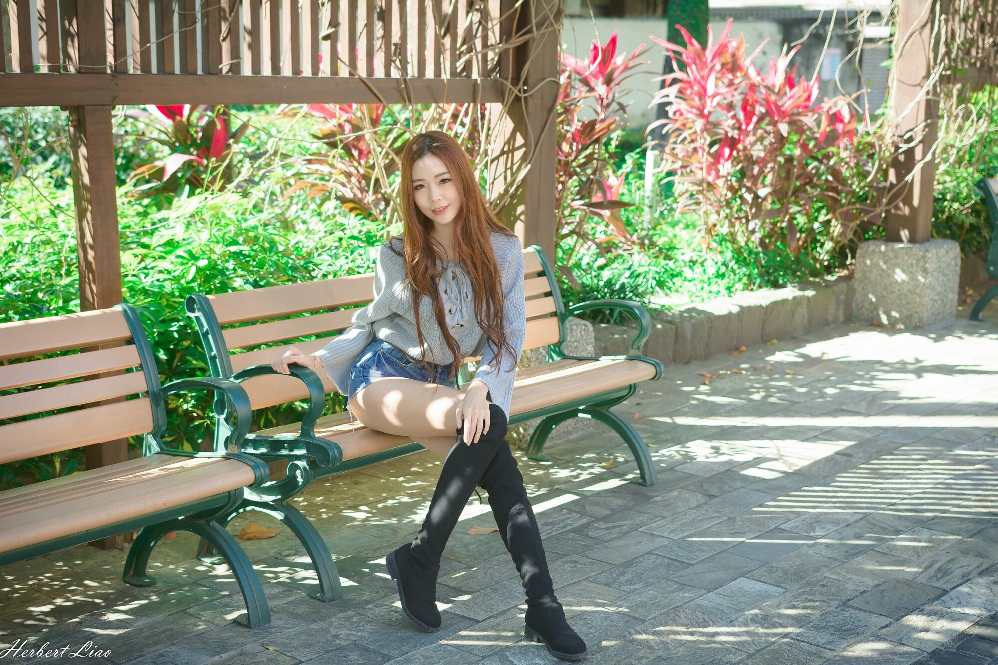 黄上晏Rubis《古亭站周邊~牛仔热裤街拍》-图45