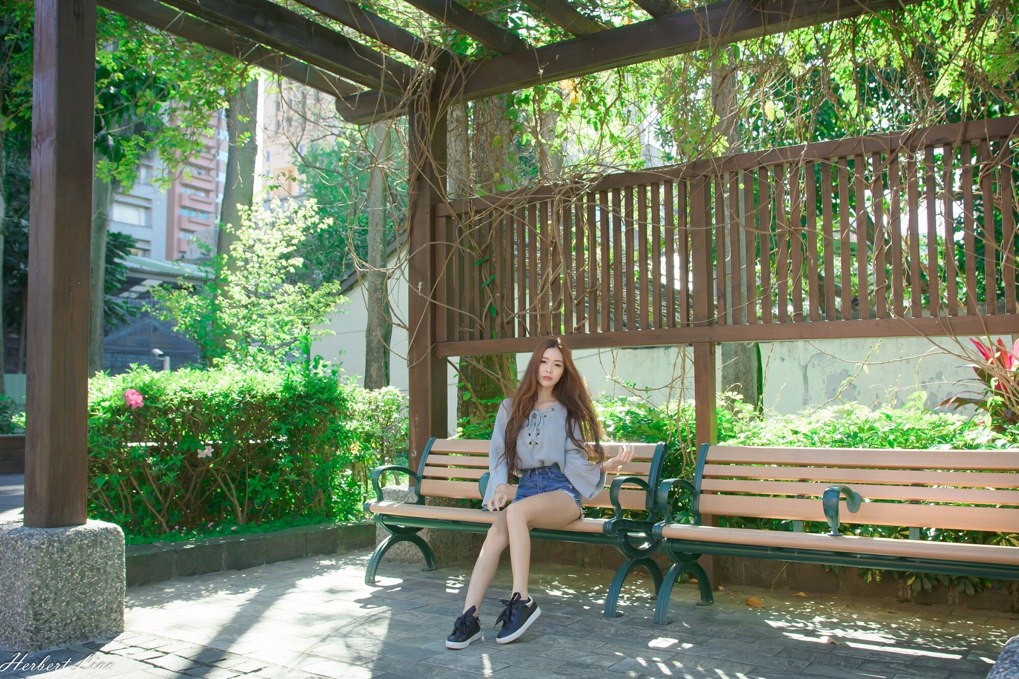 黄上晏Rubis《古亭站周邊~牛仔热裤街拍》-图60