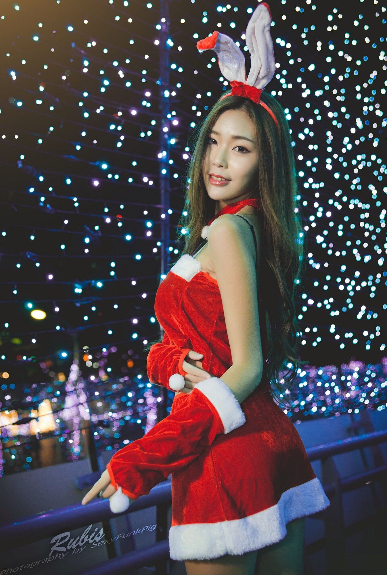 黄上晏Rubis 新北耶誕城夜拍-图13