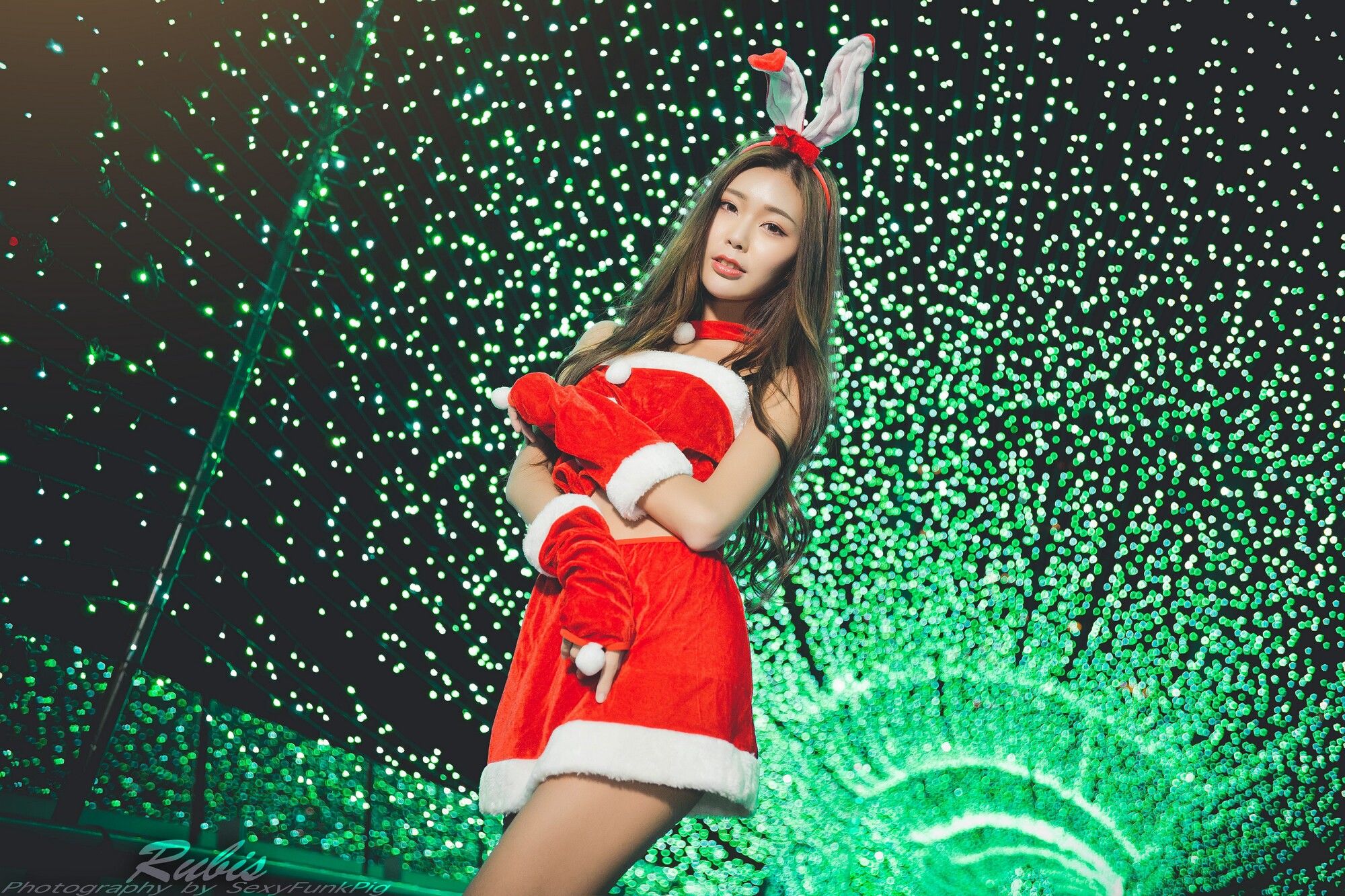 黄上晏Rubis 新北耶誕城夜拍-图16