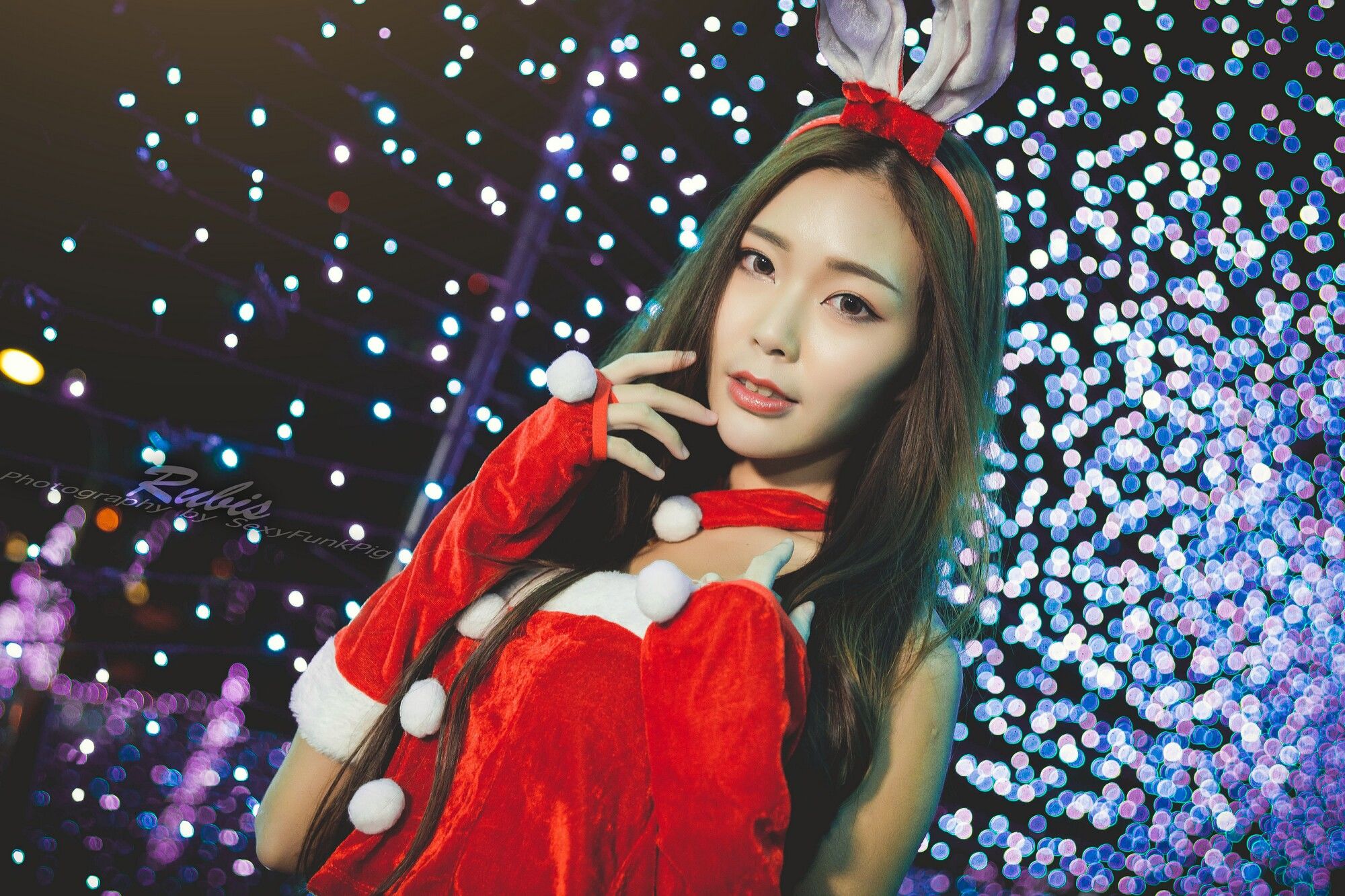 黄上晏Rubis 新北耶誕城夜拍-图19