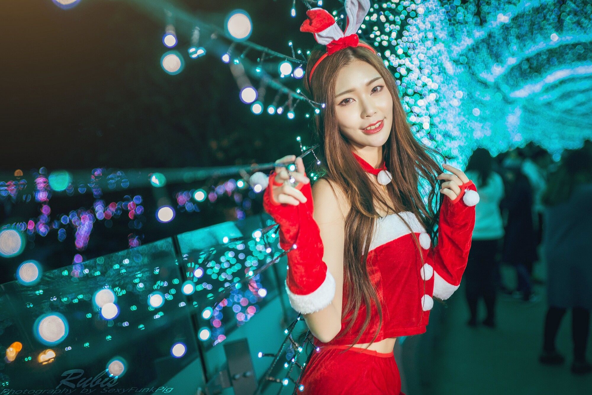 黄上晏Rubis 新北耶誕城夜拍-图7