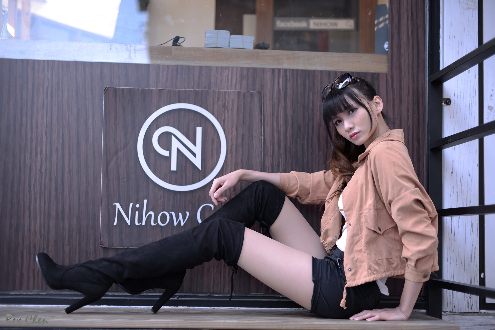 蔡译心 - 外拍6套服装合集-图10