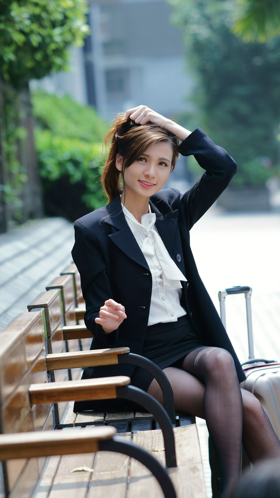 蔡译心 - 外拍6套服装合集-图35