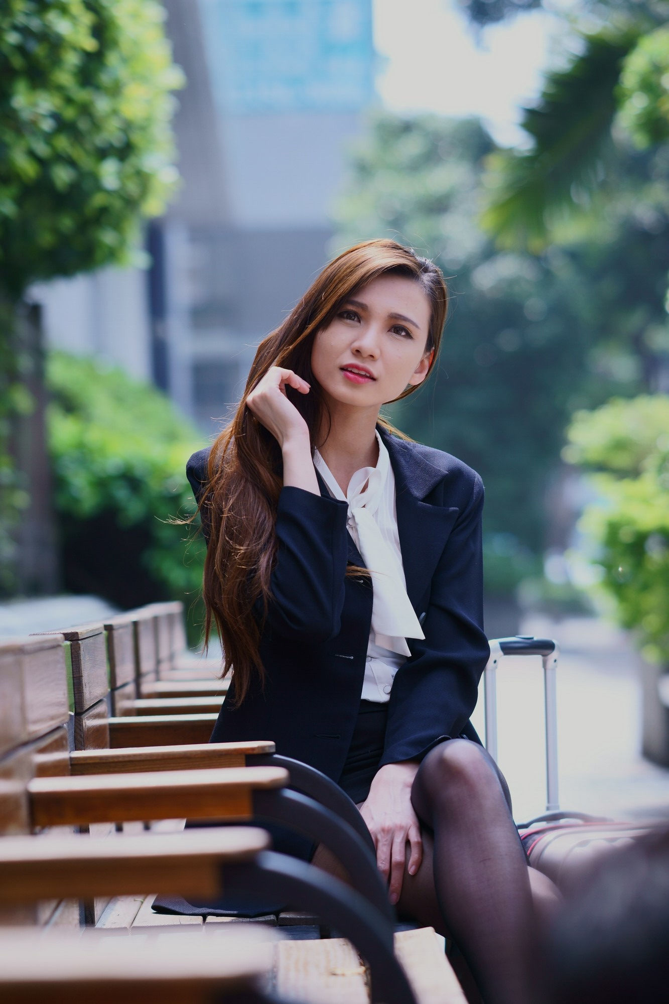 蔡译心 - 外拍6套服装合集-图36