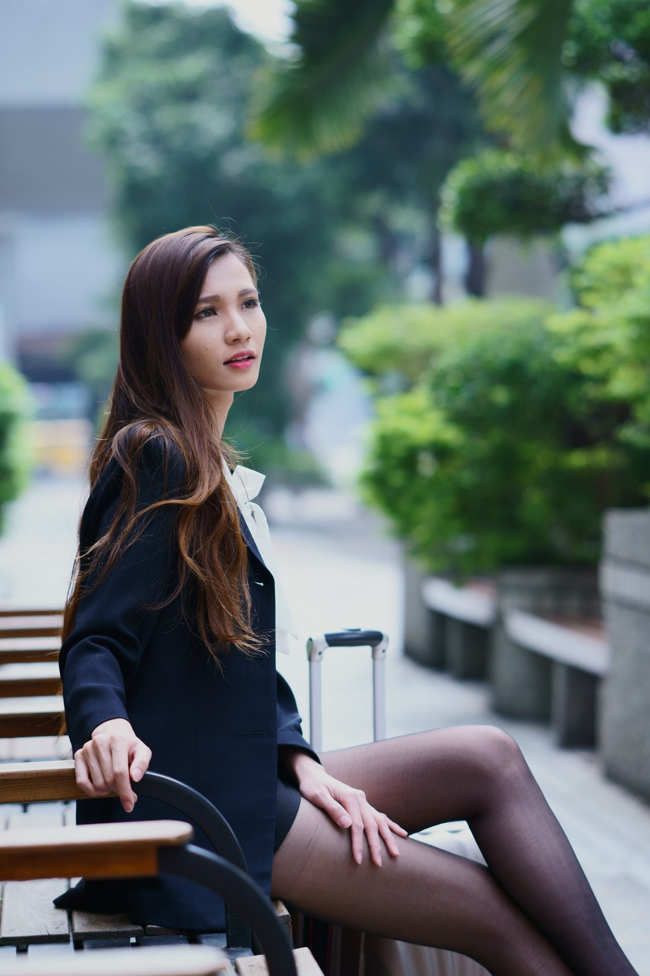 蔡译心 - 外拍6套服装合集-图37