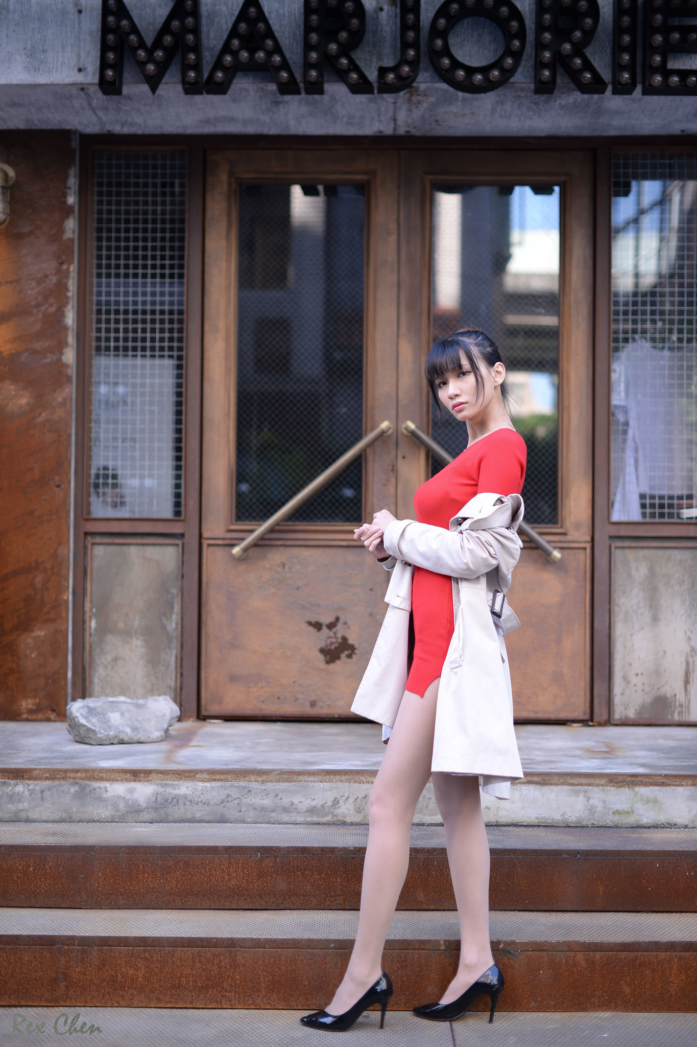 蔡译心 - 外拍6套服装合集-图43