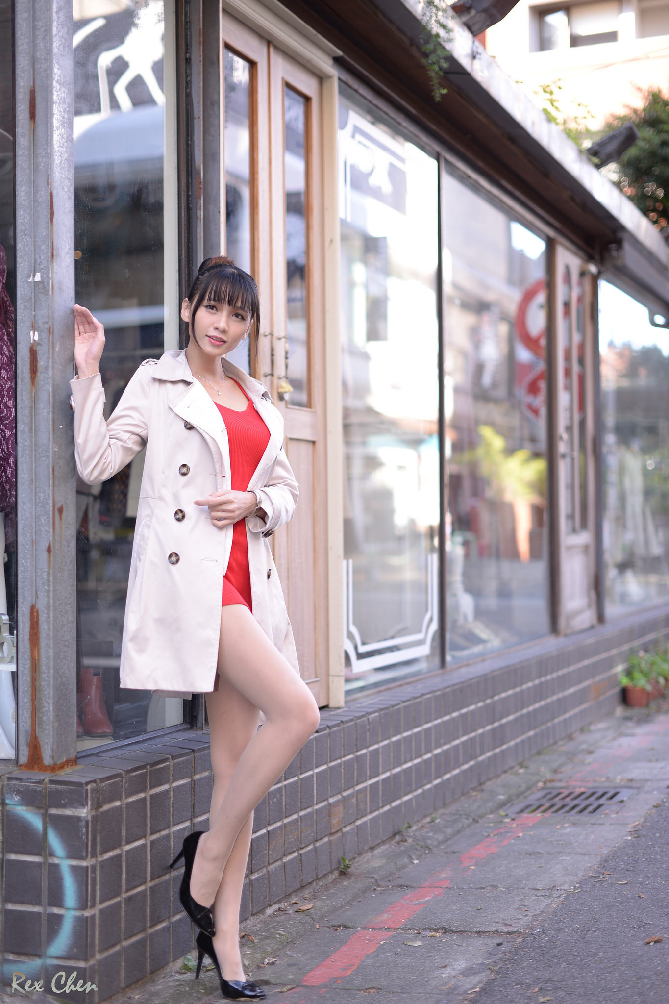 蔡译心 - 外拍6套服装合集-图5