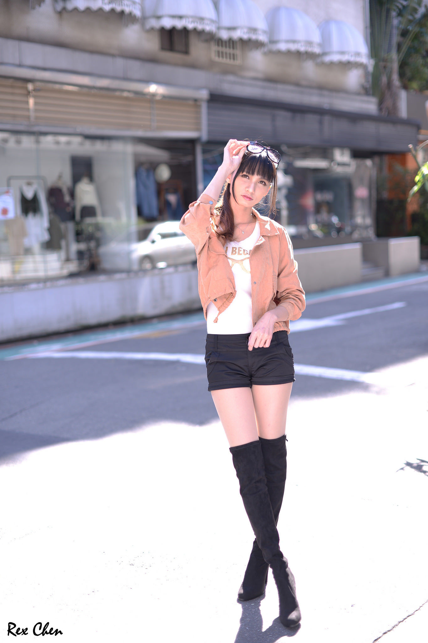 蔡译心 - 外拍6套服装合集-图61