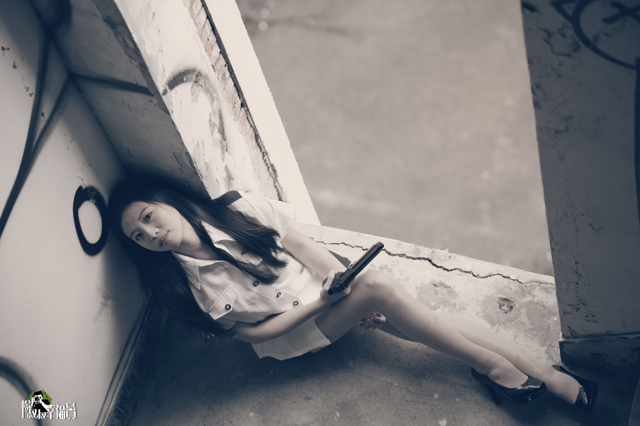 Anna《双模女警+女警制服系列》-图40