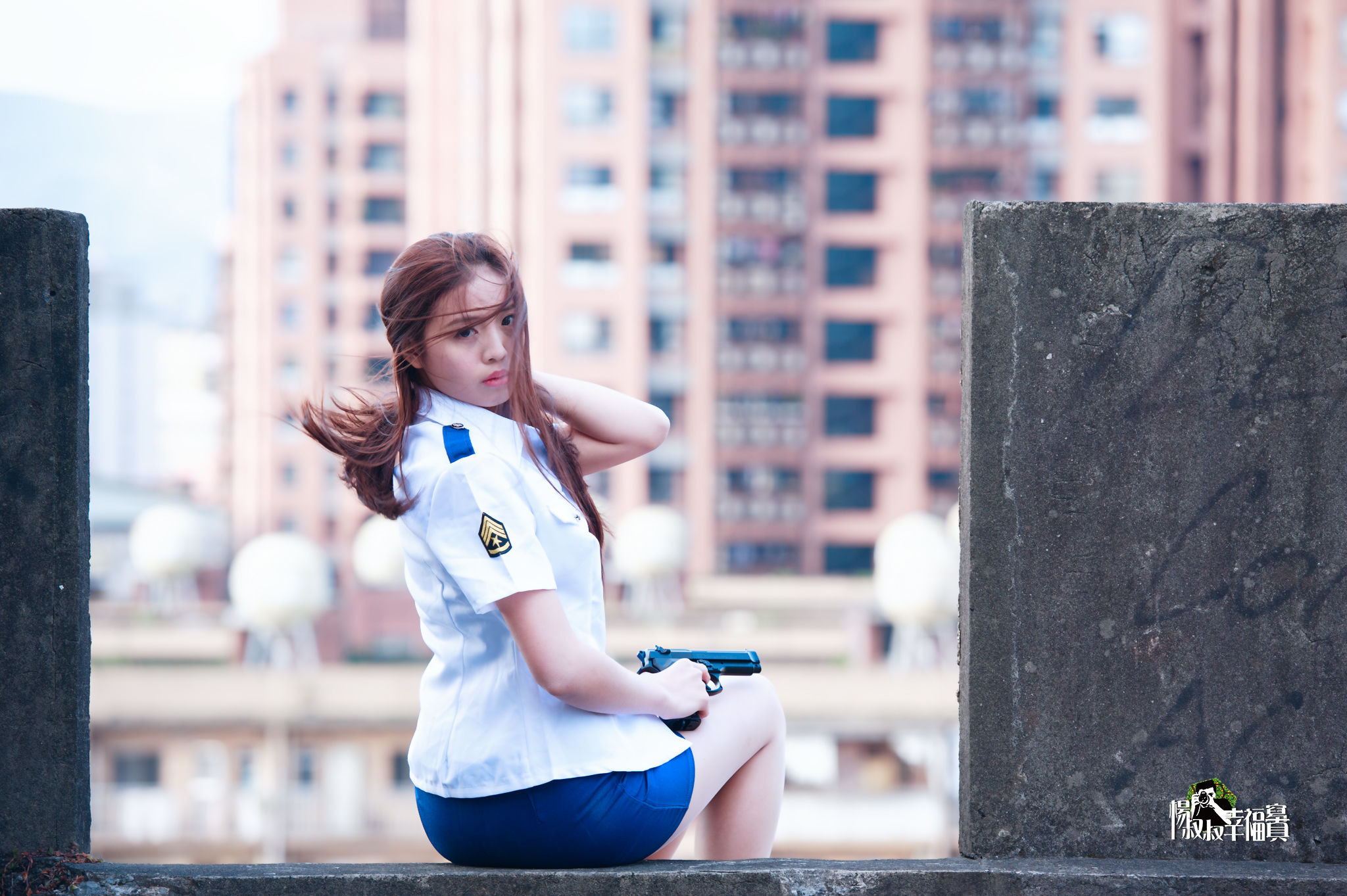 Anna《双模女警+女警制服系列》-图42