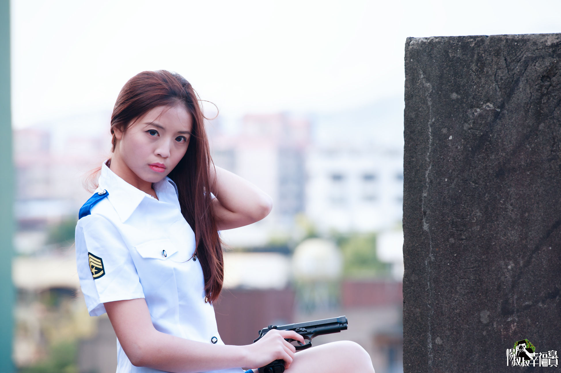 Anna《双模女警+女警制服系列》-图43