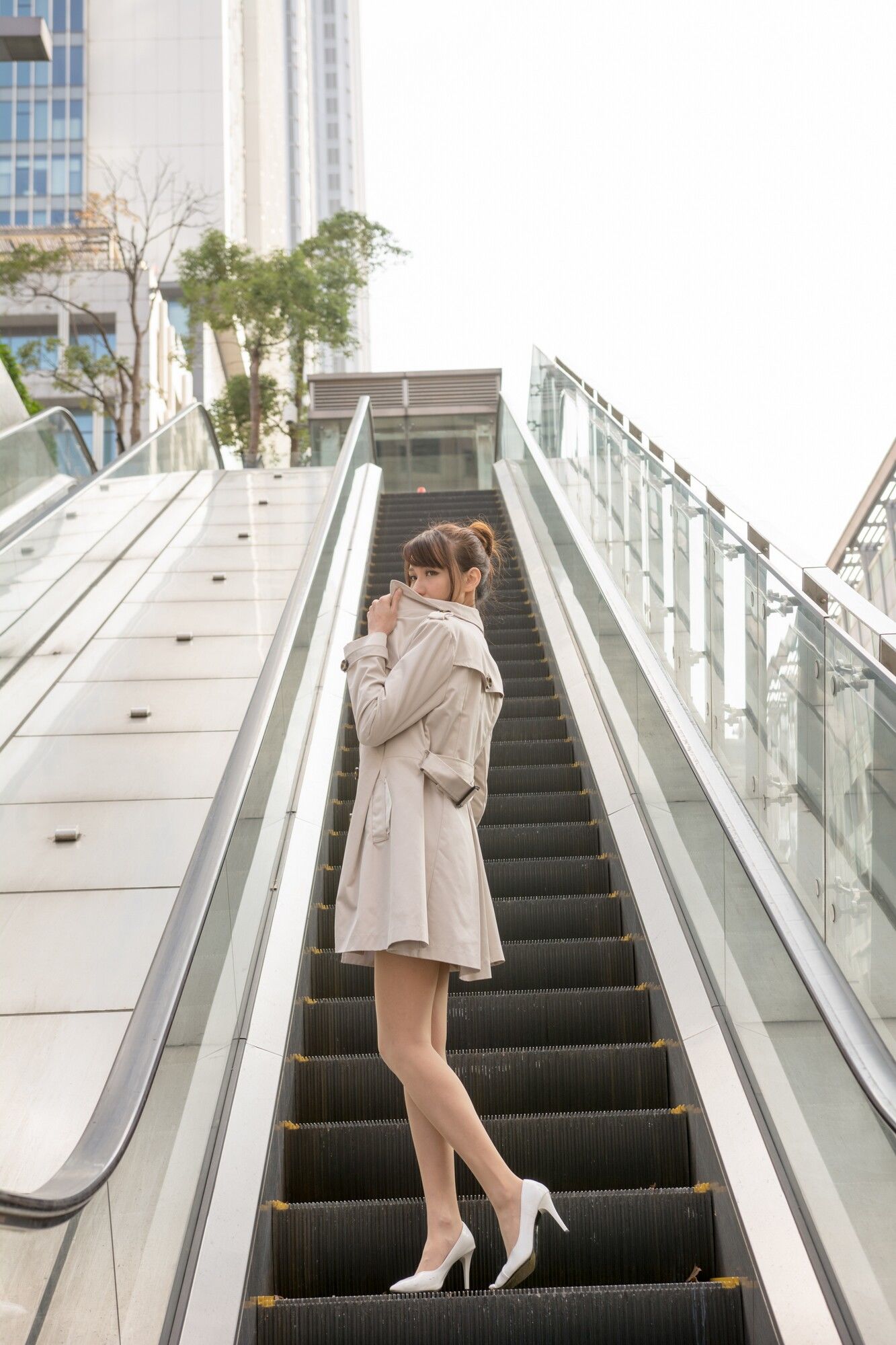 蔡译心Candice《信義區周邊 时尚风衣街拍》-图25