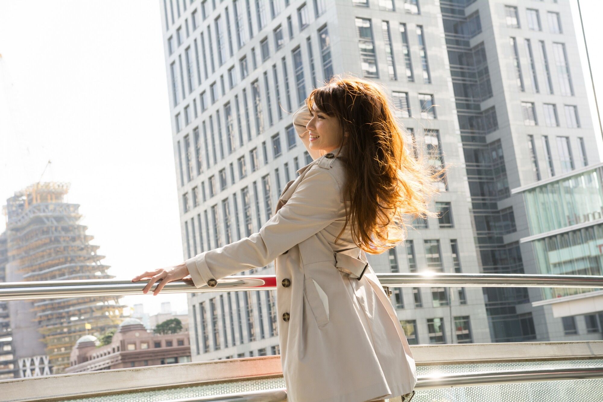 蔡译心Candice《信義區周邊 时尚风衣街拍》-图55