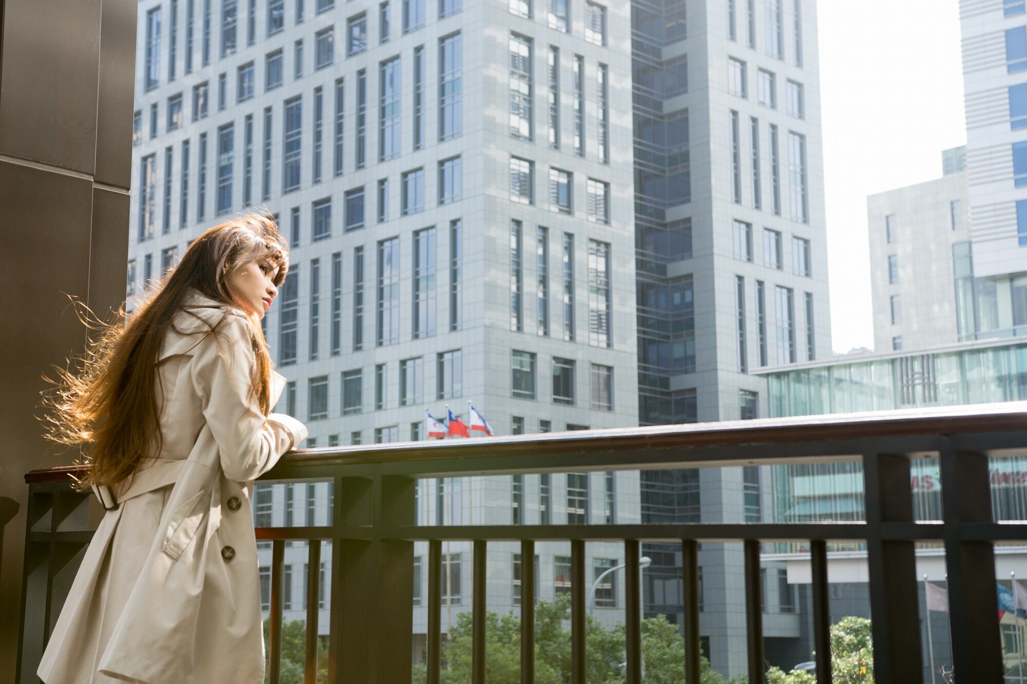 蔡译心Candice《信義區周邊 时尚风衣街拍》-图70