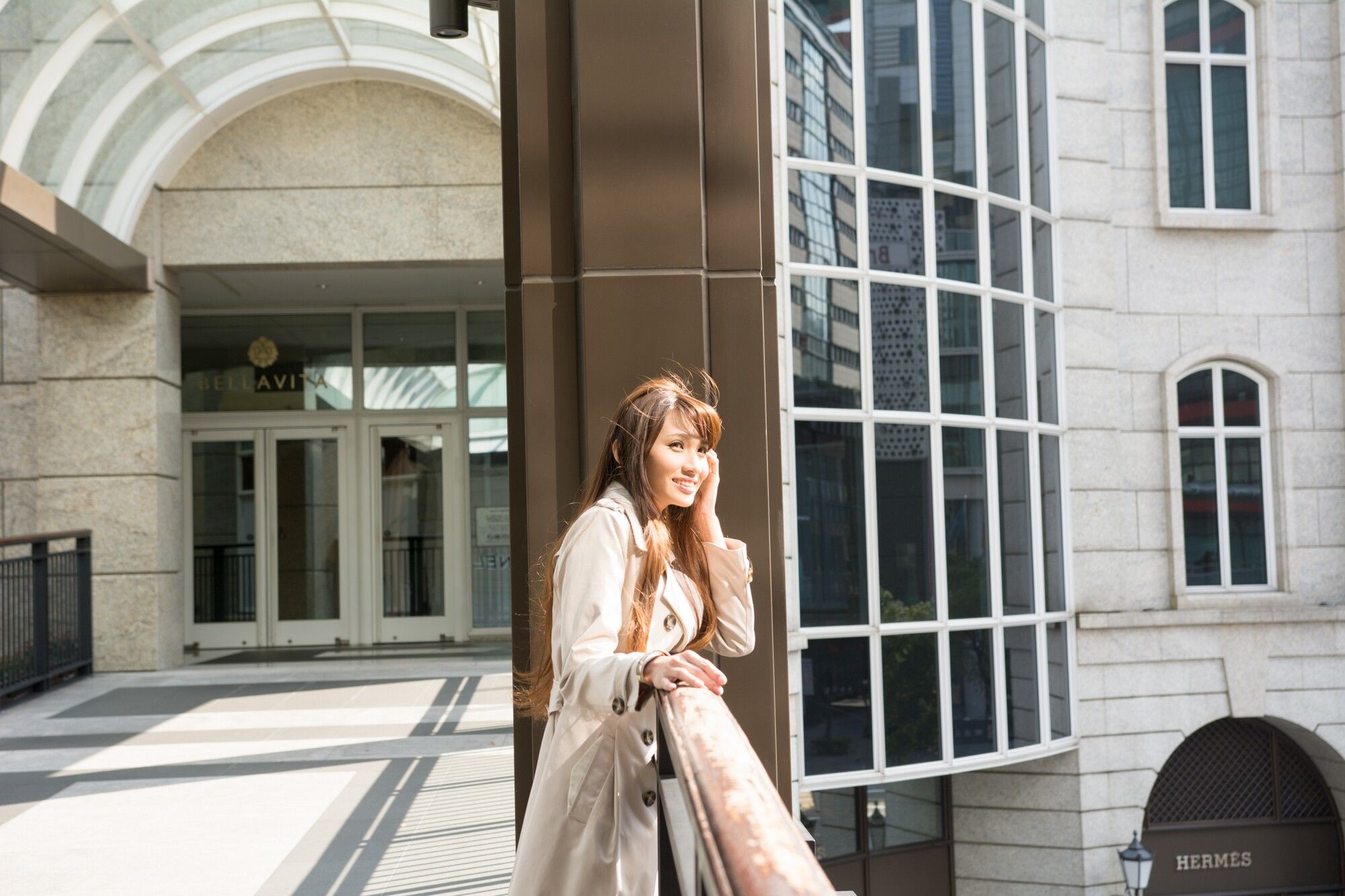 蔡译心Candice《信義區周邊 时尚风衣街拍》-图96