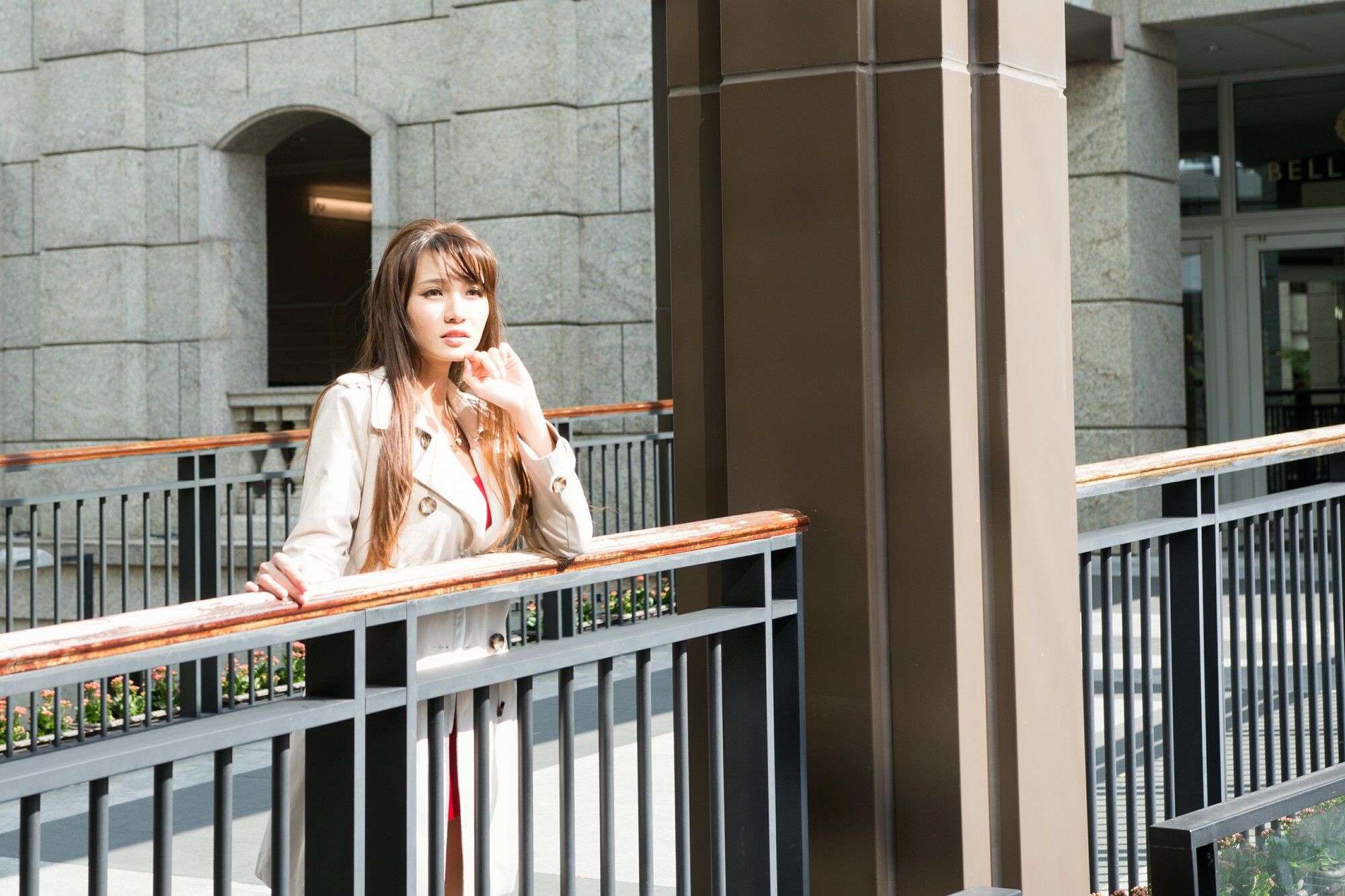 蔡译心Candice《信義區周邊 时尚风衣街拍》-图97