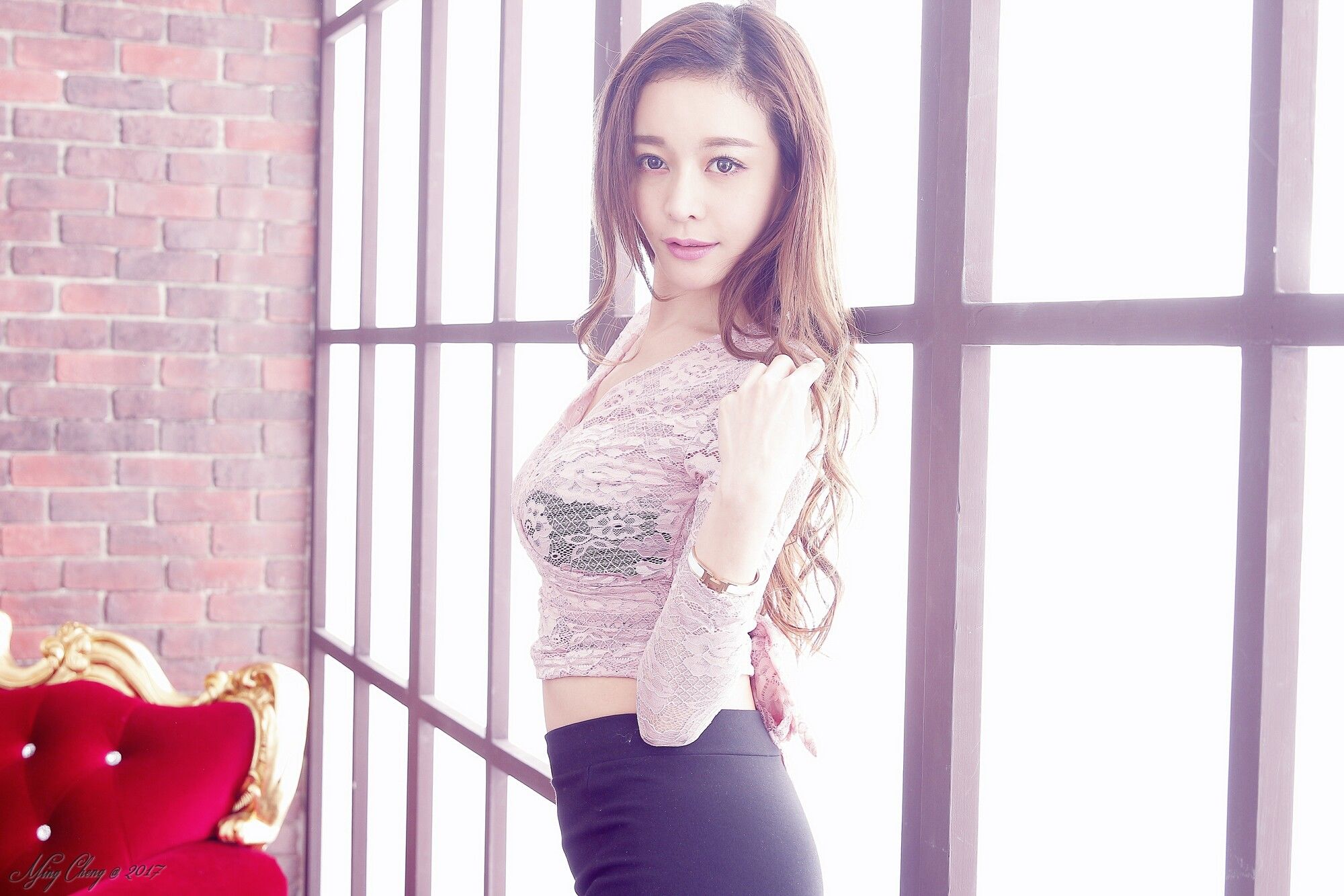 韩羽 性感美腿棚拍（3套服装）-图62