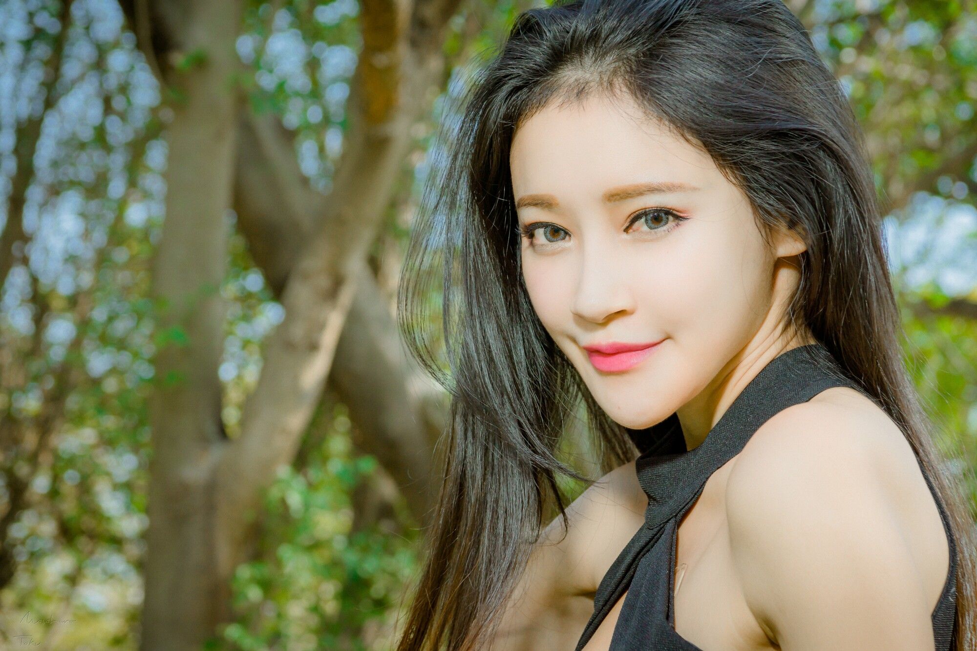 詹艾葳Avril《黑白双色女神街拍》-图24