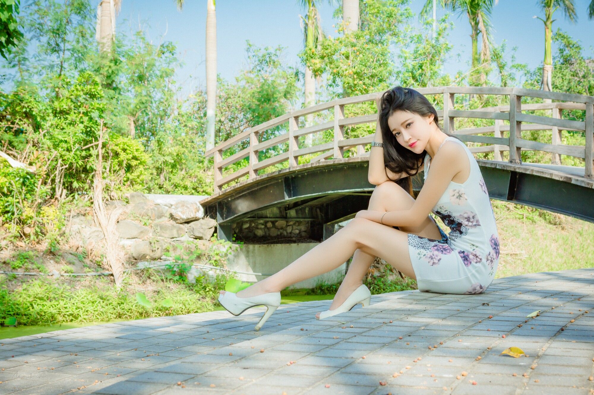 詹艾葳Avril《黑白双色女神街拍》-图52