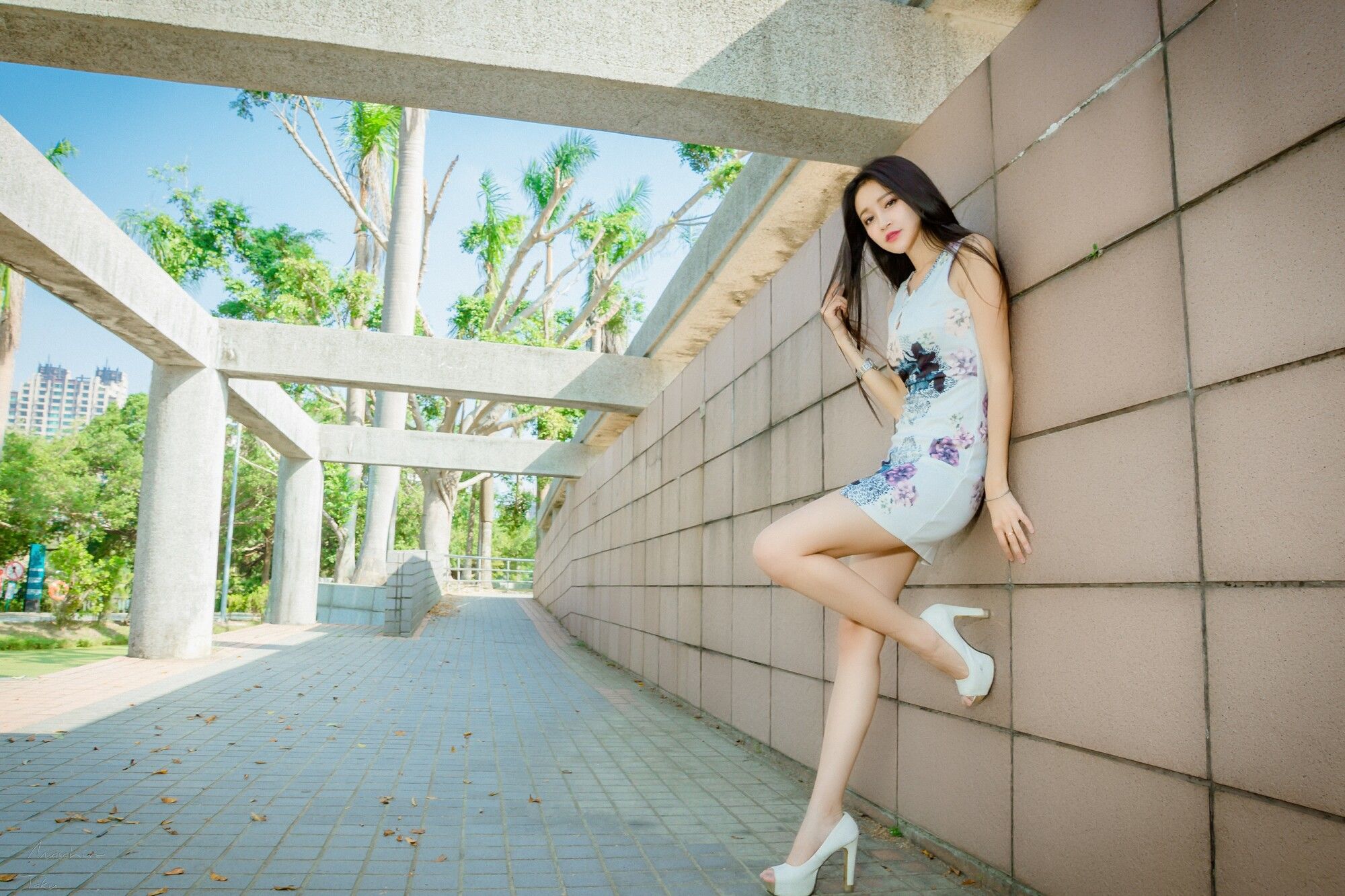 詹艾葳Avril《黑白双色女神街拍》-图60