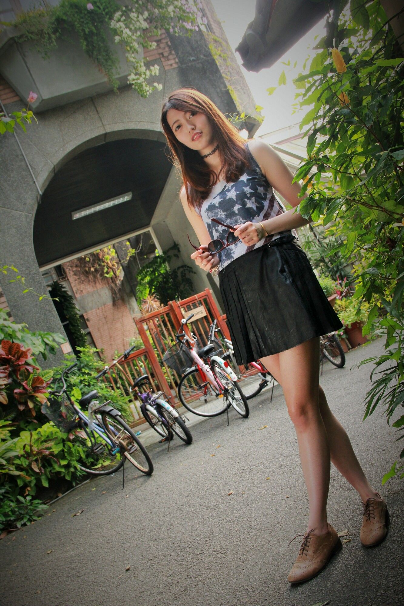 Brindy薛薛/黄品瑄《台湾大学外拍》-图9