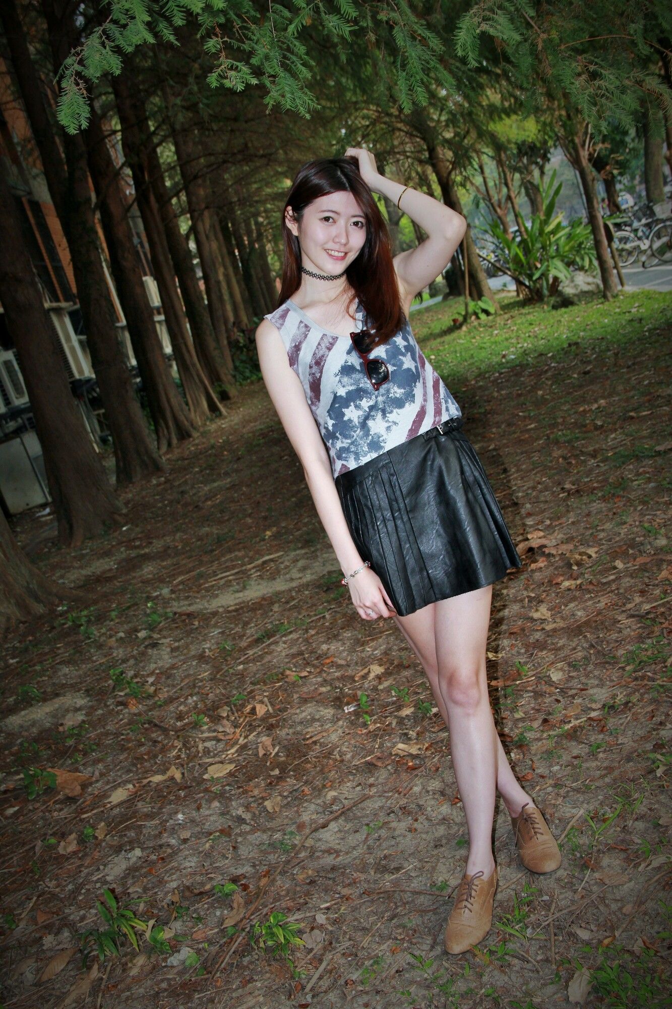 Brindy薛薛/黄品瑄《台湾大学外拍》-图10