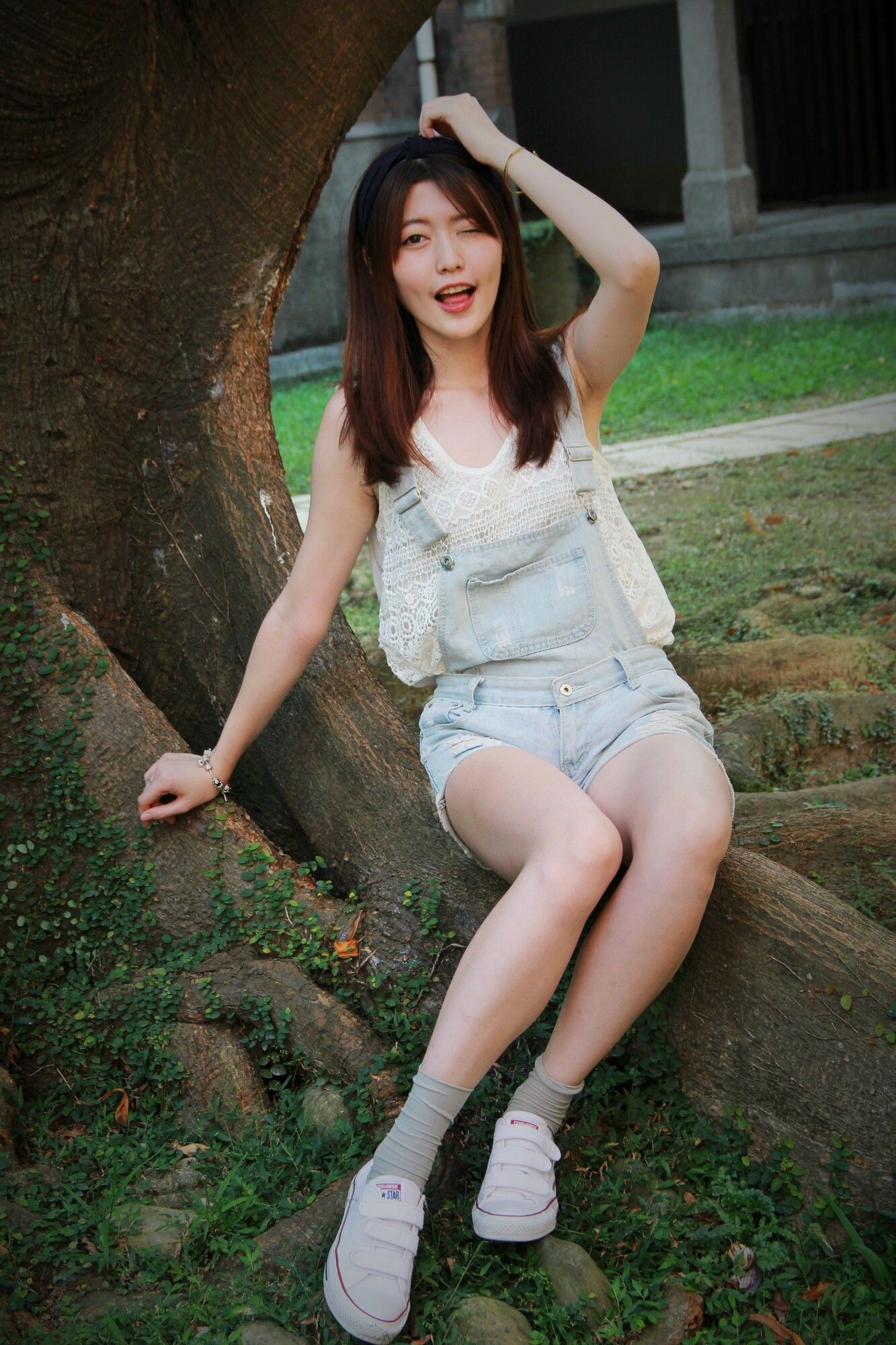 Brindy薛薛/黄品瑄《台湾大学外拍》-图12