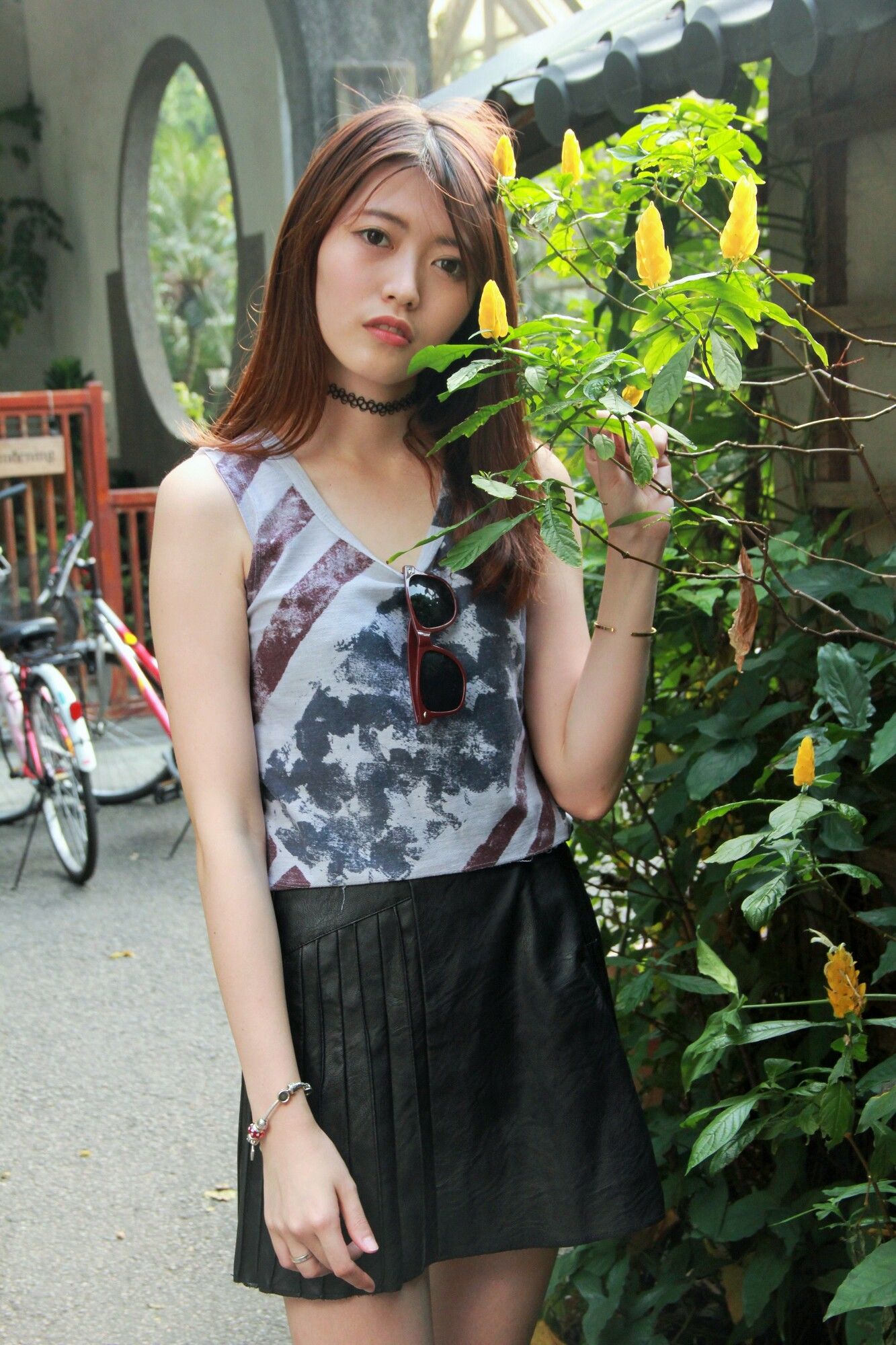 Brindy薛薛/黄品瑄《台湾大学外拍》-图23