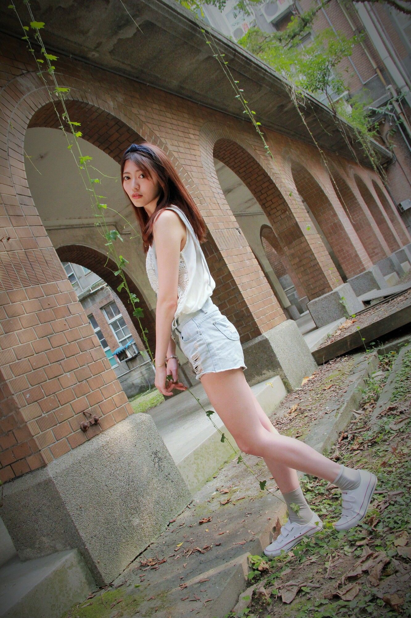 Brindy薛薛/黄品瑄《台湾大学外拍》-图32