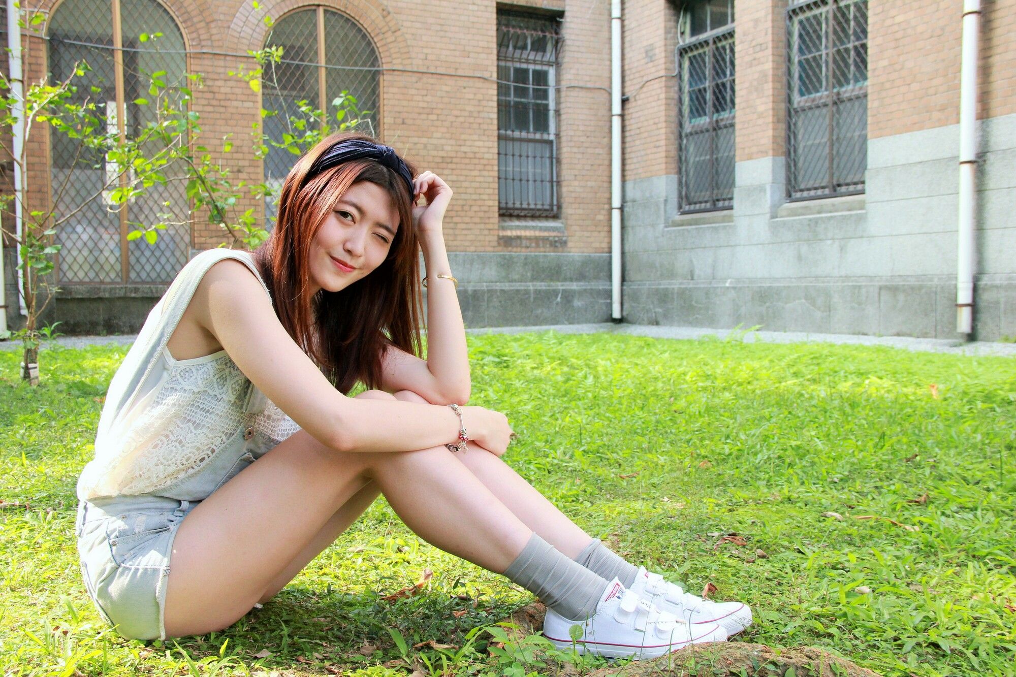 Brindy薛薛/黄品瑄《台湾大学外拍》-图37