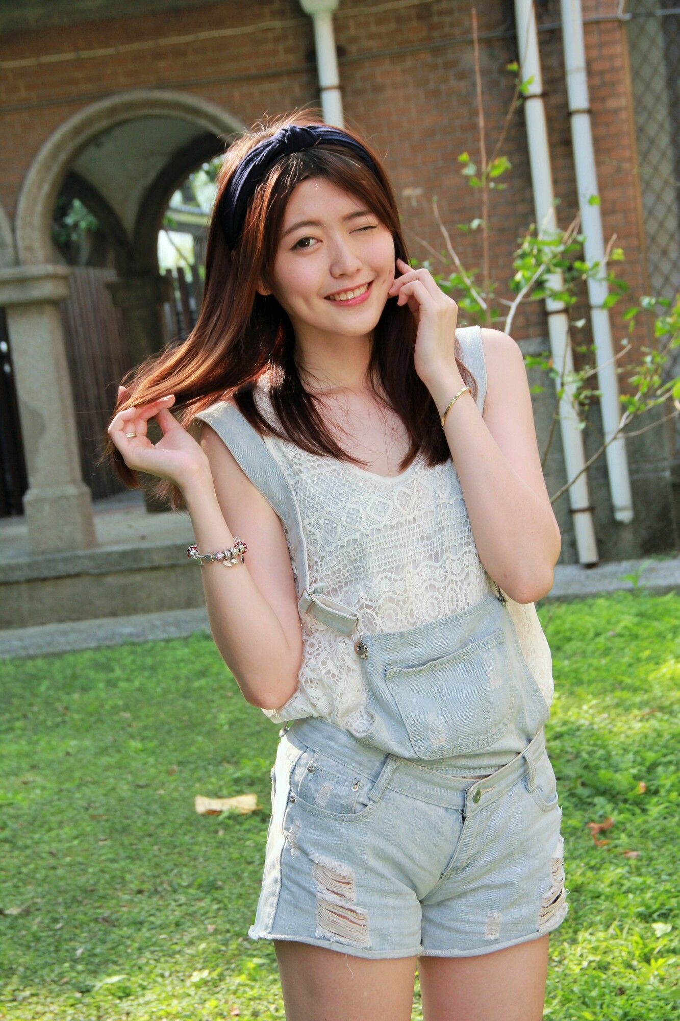 Brindy薛薛/黄品瑄《台湾大学外拍》-图3