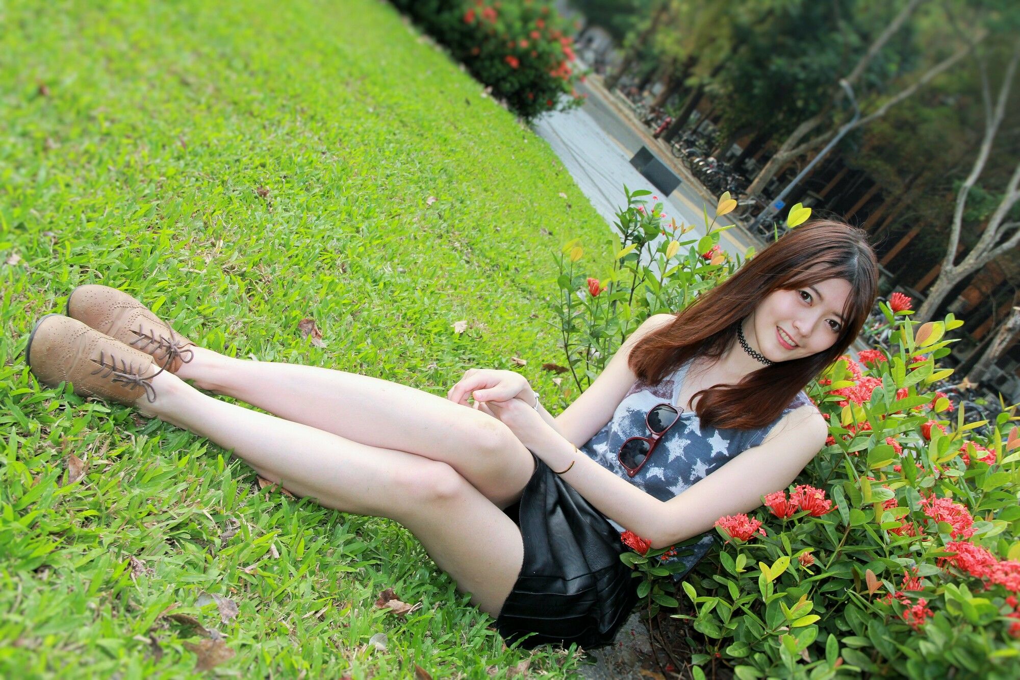 Brindy薛薛/黄品瑄《台湾大学外拍》-图47