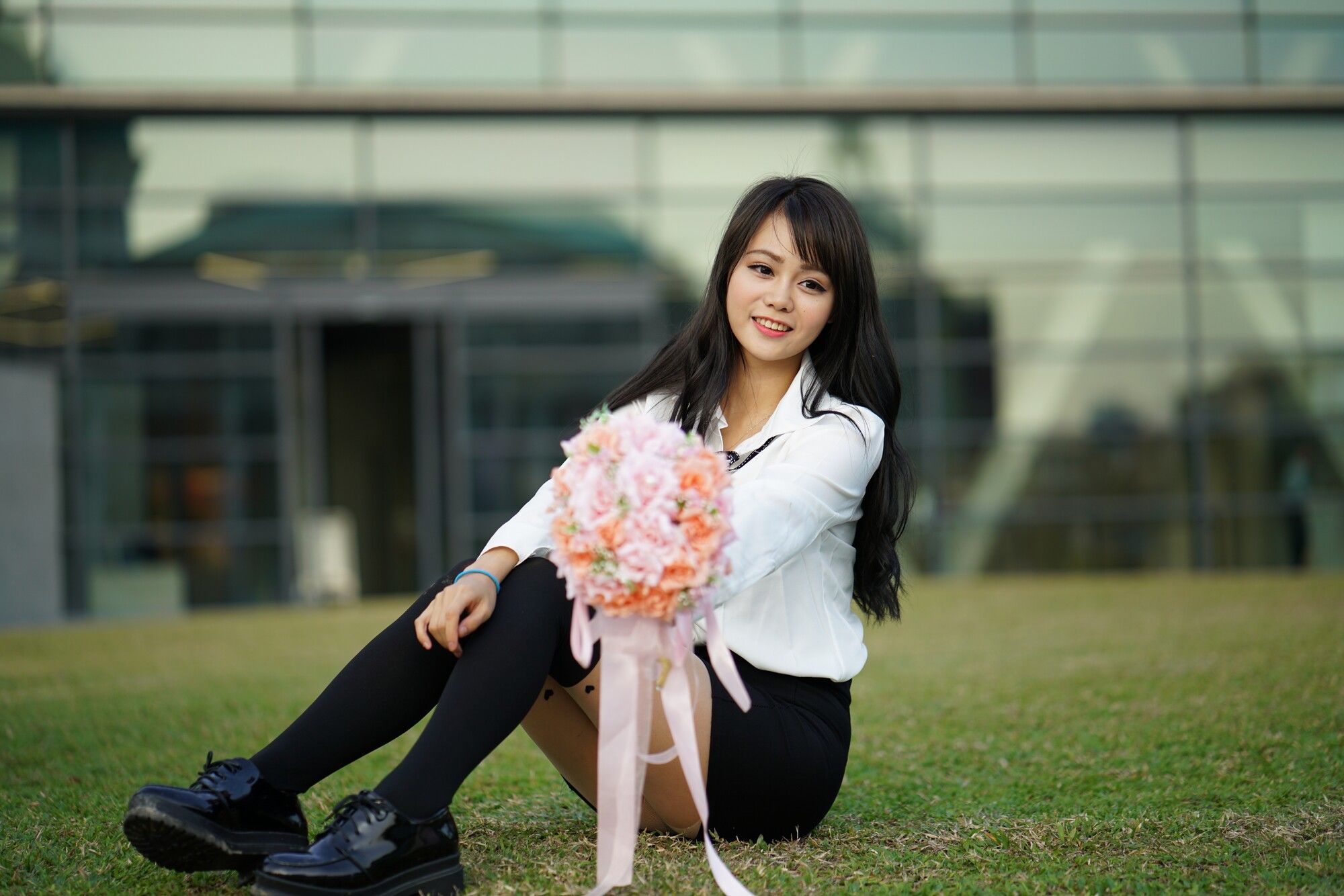 Candy孙卉彤《亚洲大学外拍》-图38