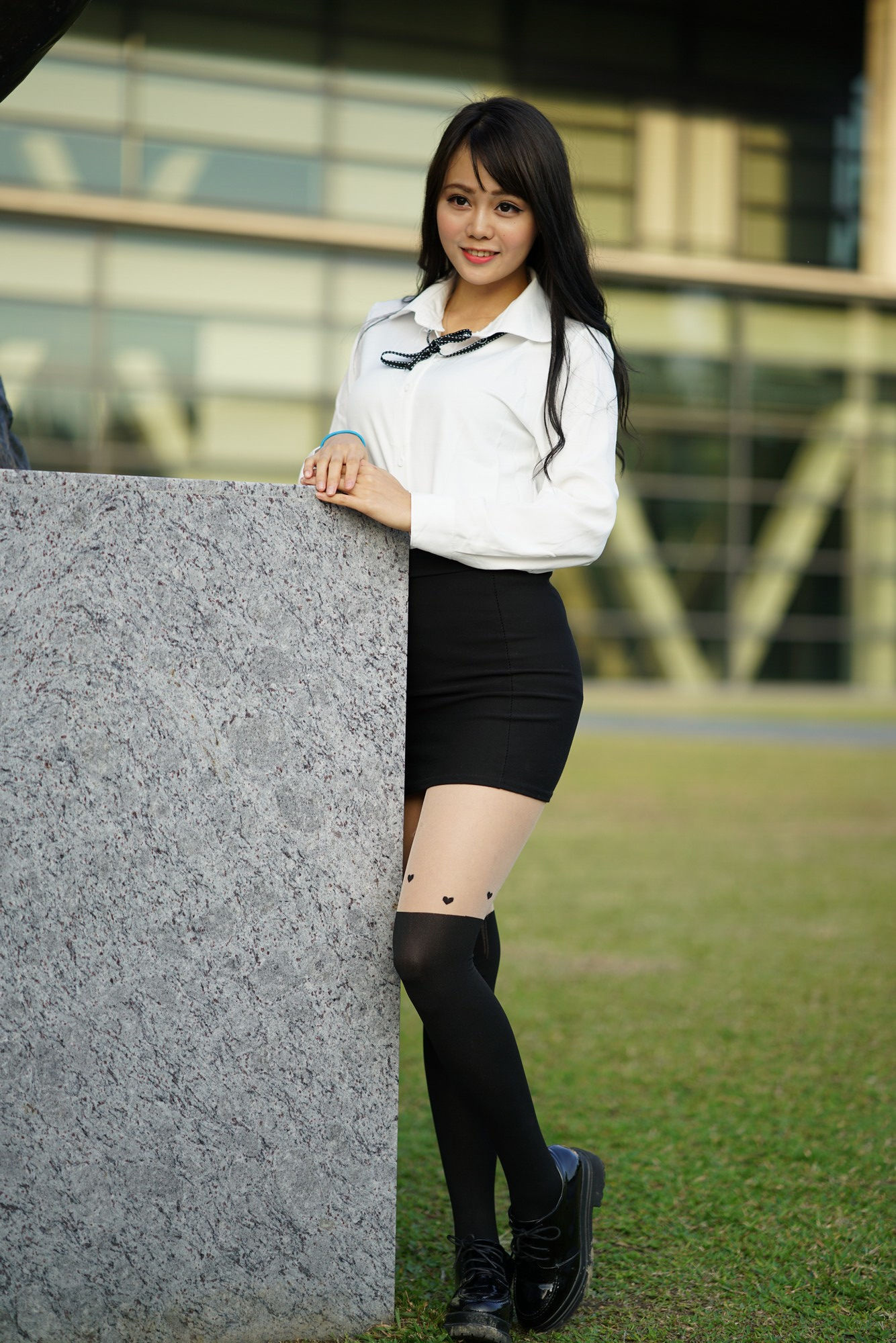 Candy孙卉彤《亚洲大学外拍》-图64