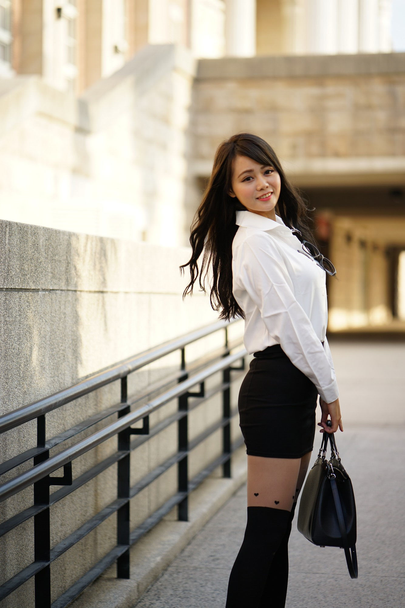 Candy孙卉彤《亚洲大学外拍》-图72