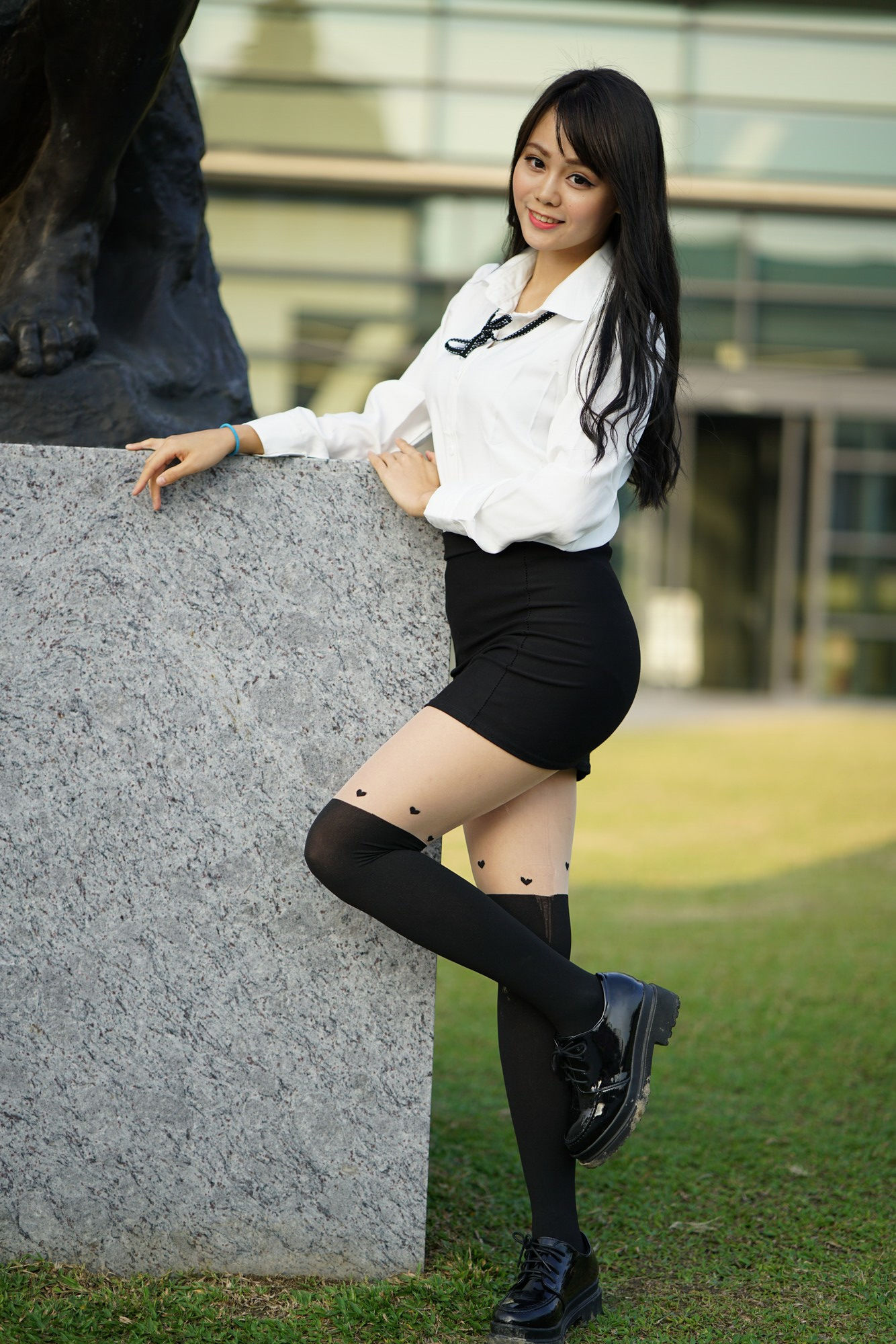 Candy孙卉彤《亚洲大学外拍》-图74