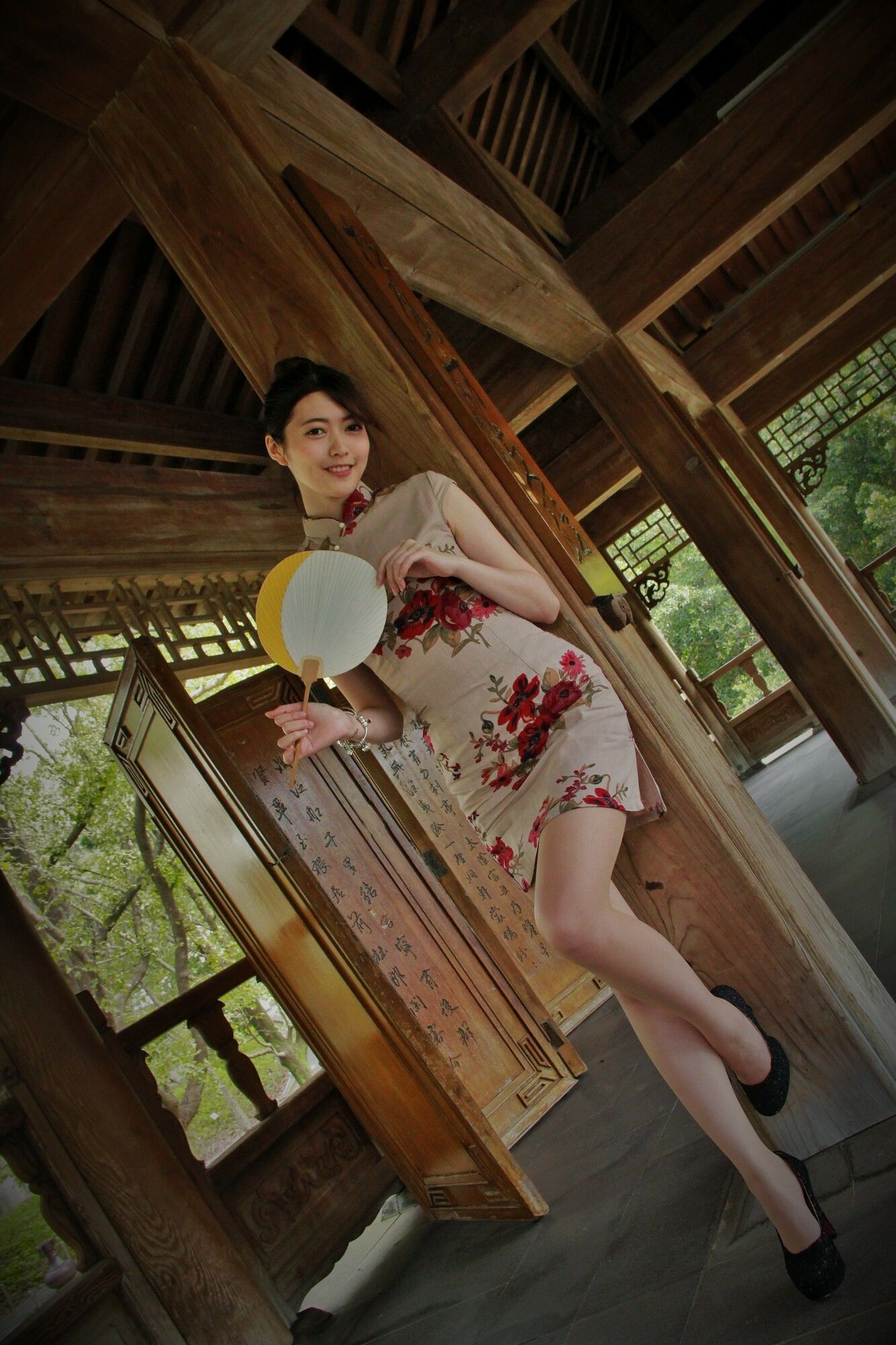 黄品瑄/Brindy薛薛《至善園旗袍外拍》-图11