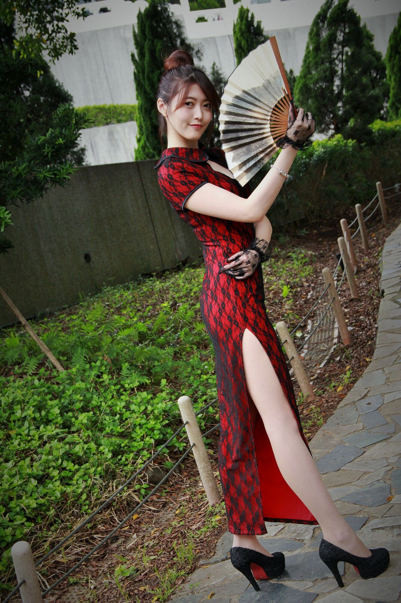 黄品瑄/Brindy薛薛《至善園旗袍外拍》-图17