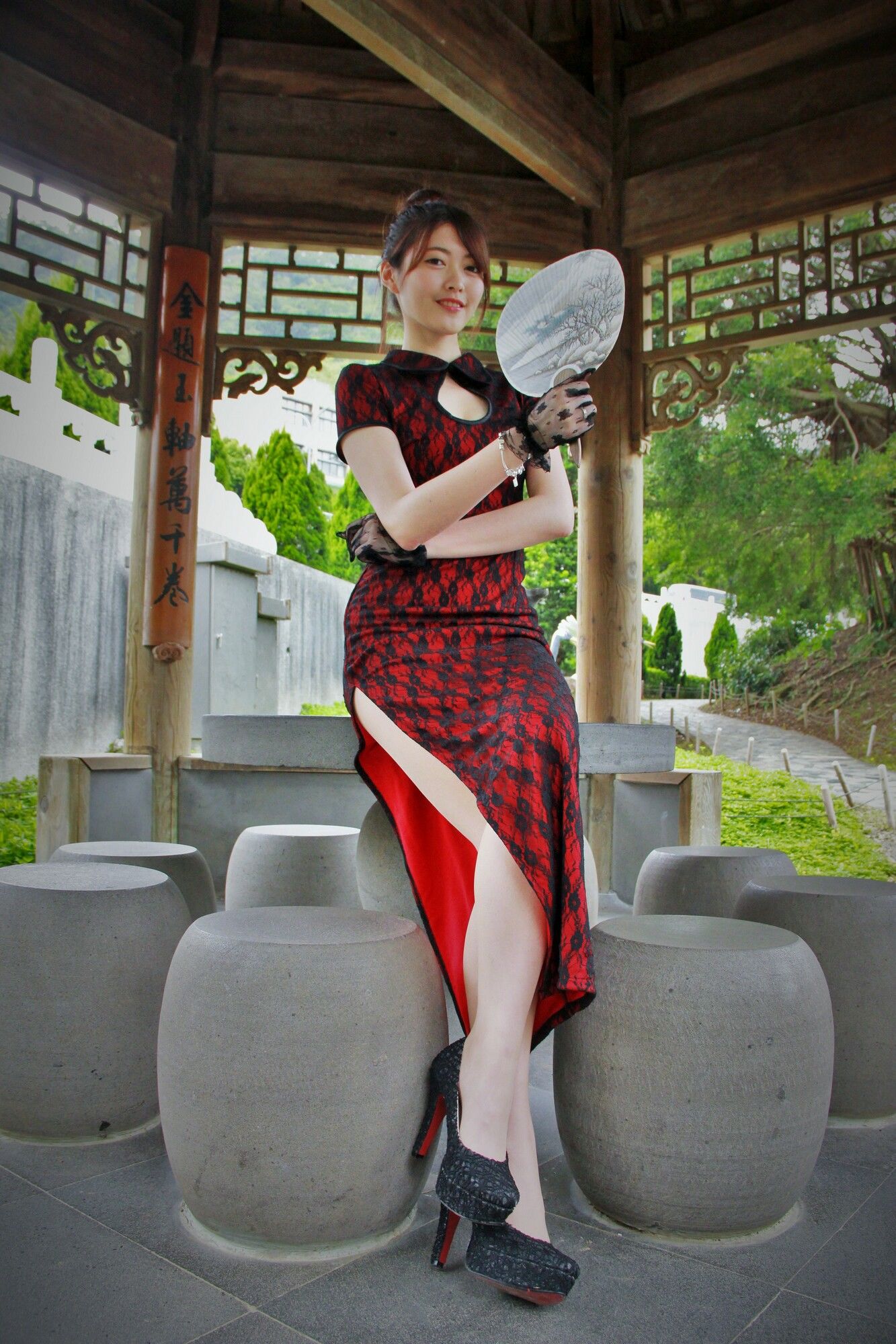 黄品瑄/Brindy薛薛《至善園旗袍外拍》-图18