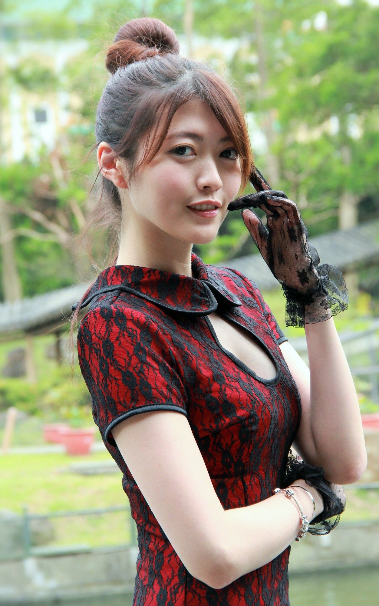 黄品瑄/Brindy薛薛《至善園旗袍外拍》-图19