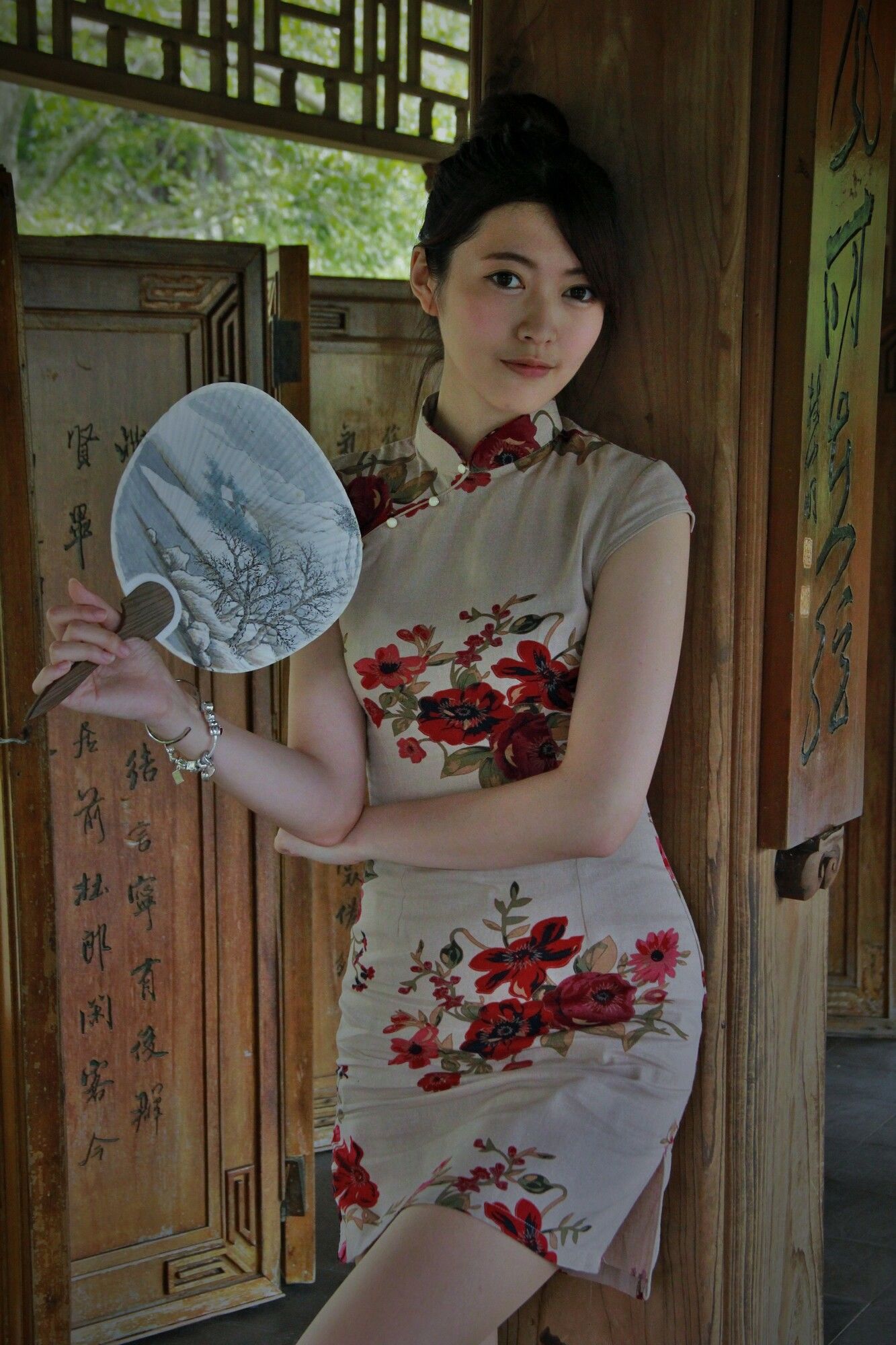 黄品瑄/Brindy薛薛《至善園旗袍外拍》-图23
