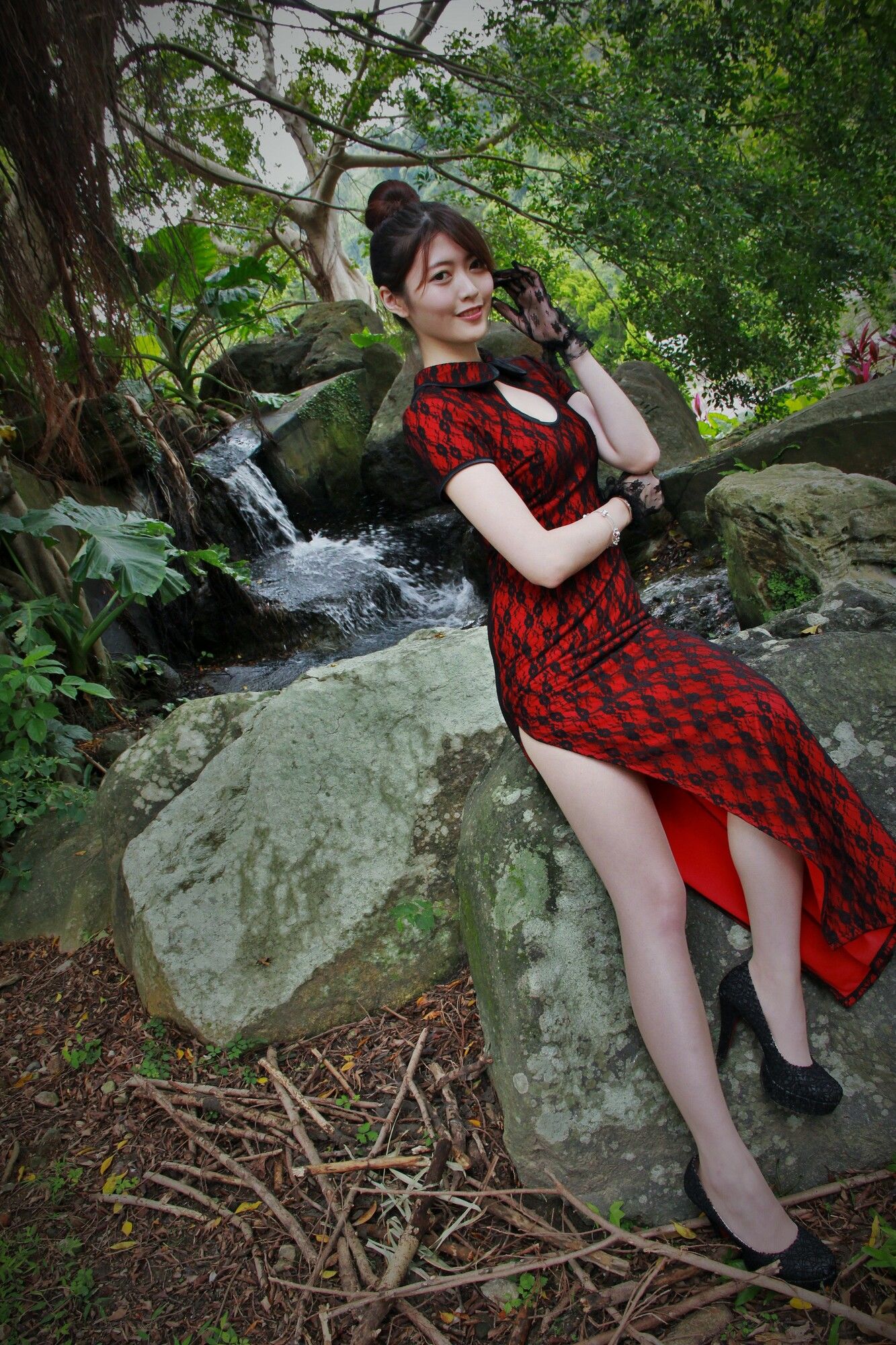 黄品瑄/Brindy薛薛《至善園旗袍外拍》-图26