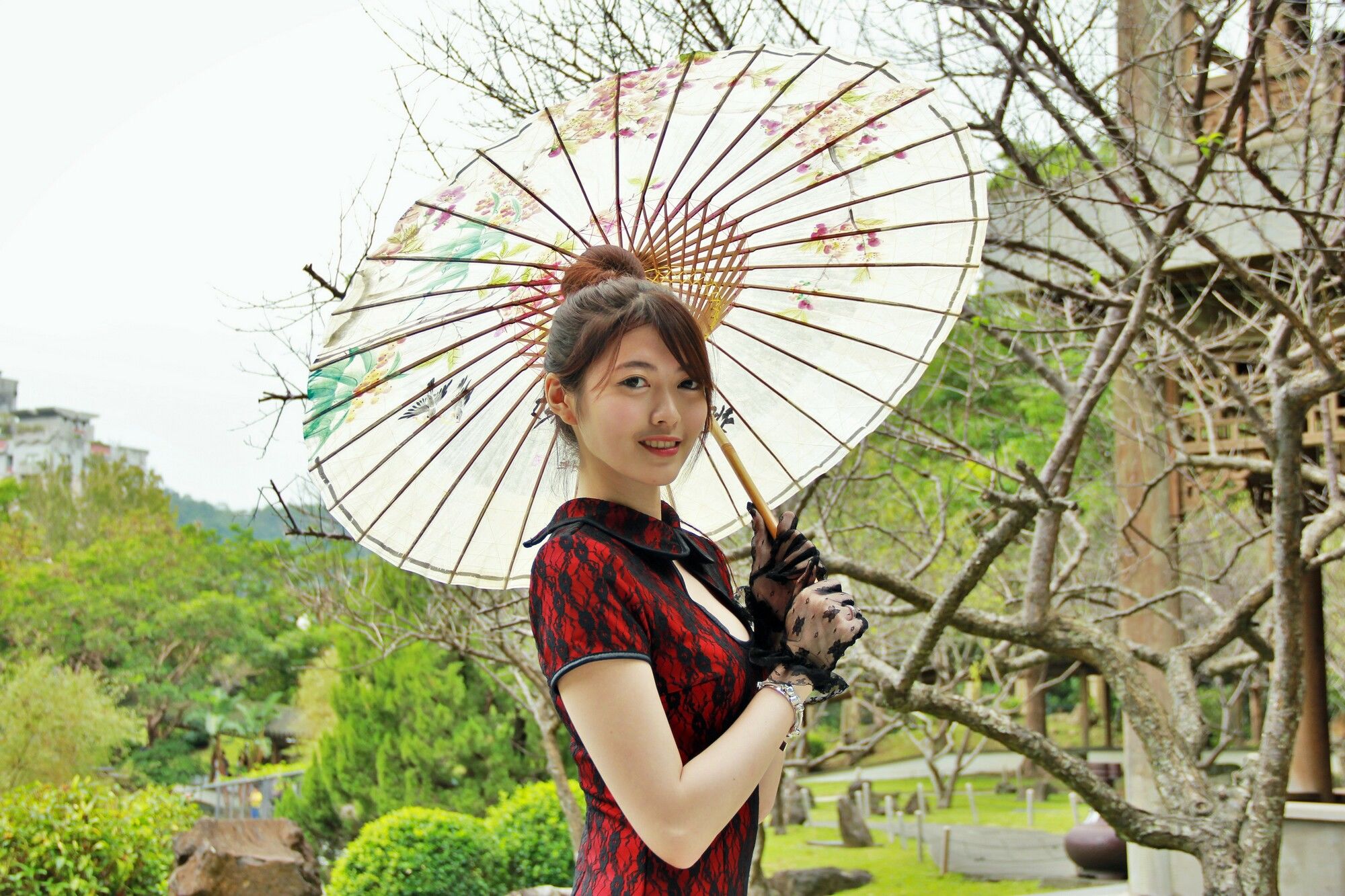 黄品瑄/Brindy薛薛《至善園旗袍外拍》-图3