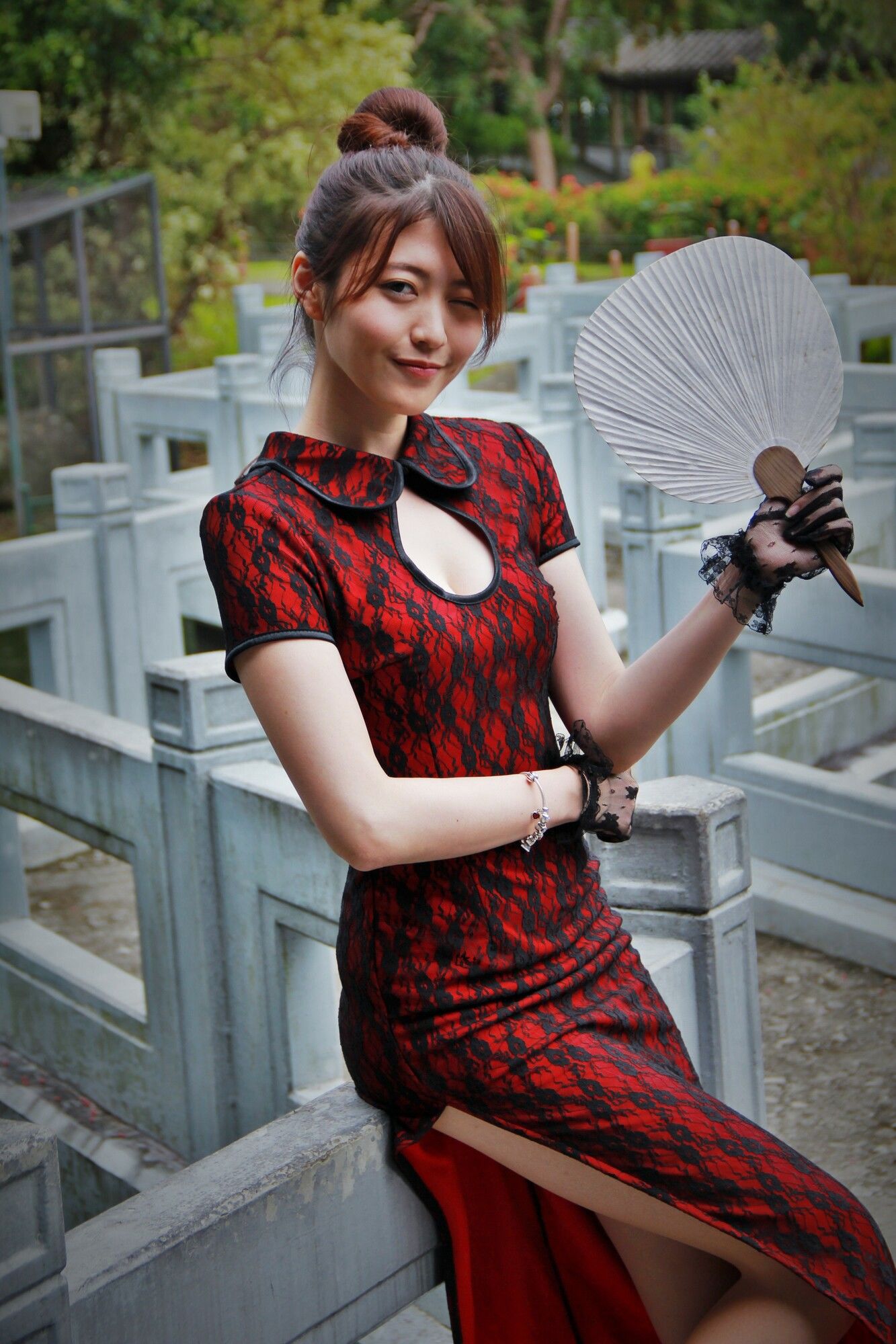 黄品瑄/Brindy薛薛《至善園旗袍外拍》-图44