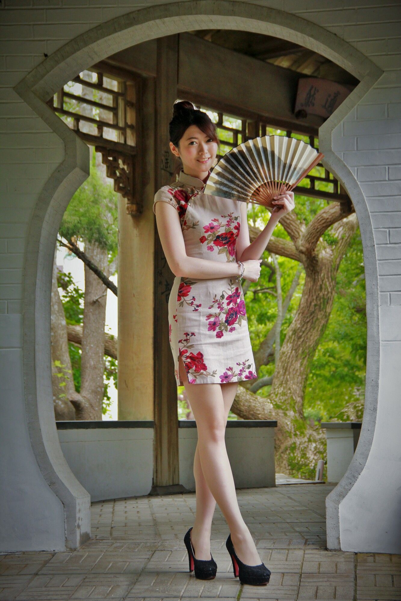 黄品瑄/Brindy薛薛《至善園旗袍外拍》-图48